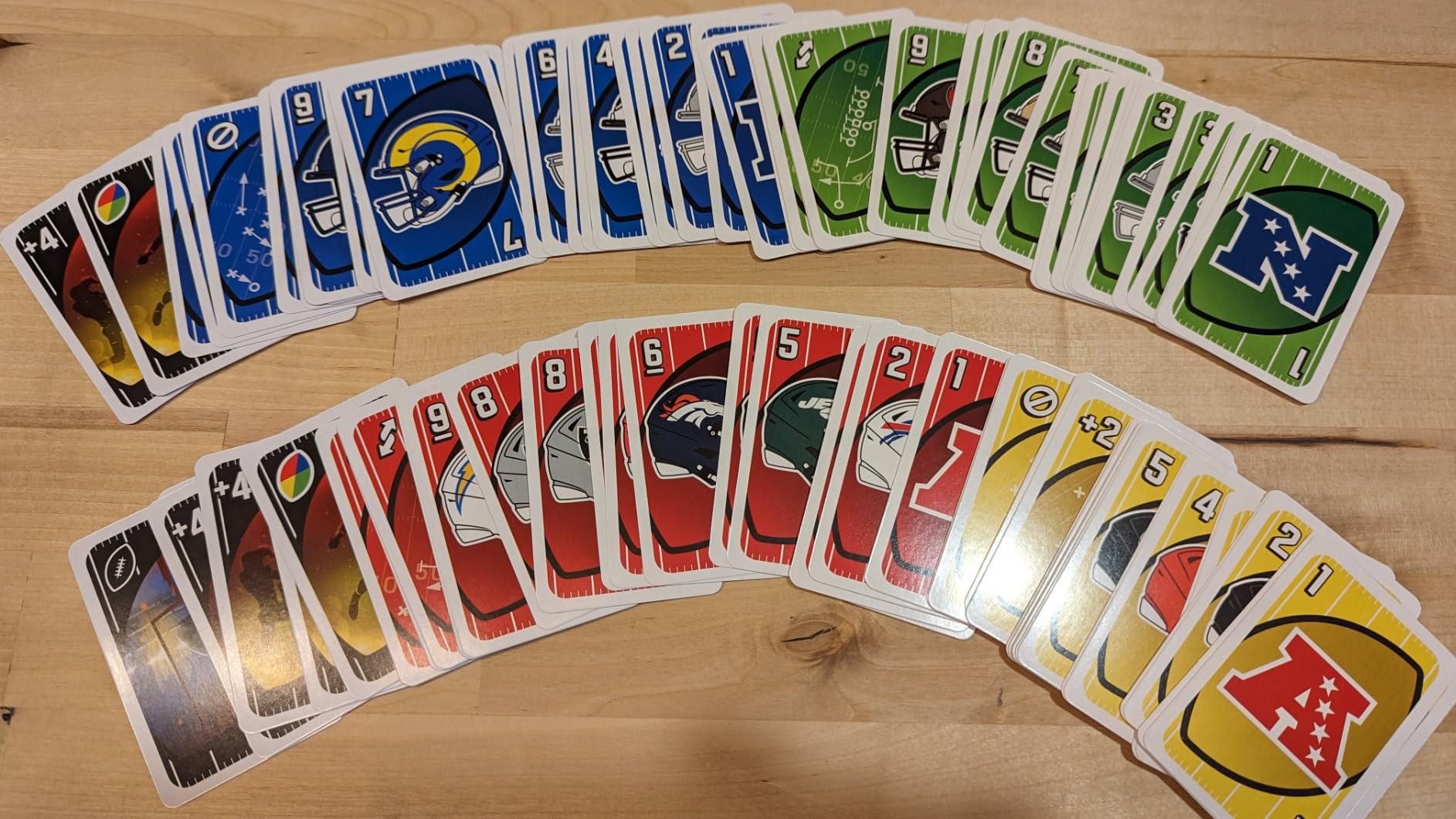 Mattel Games UNO NFL Card Game with Storage Tin customer photo 1
