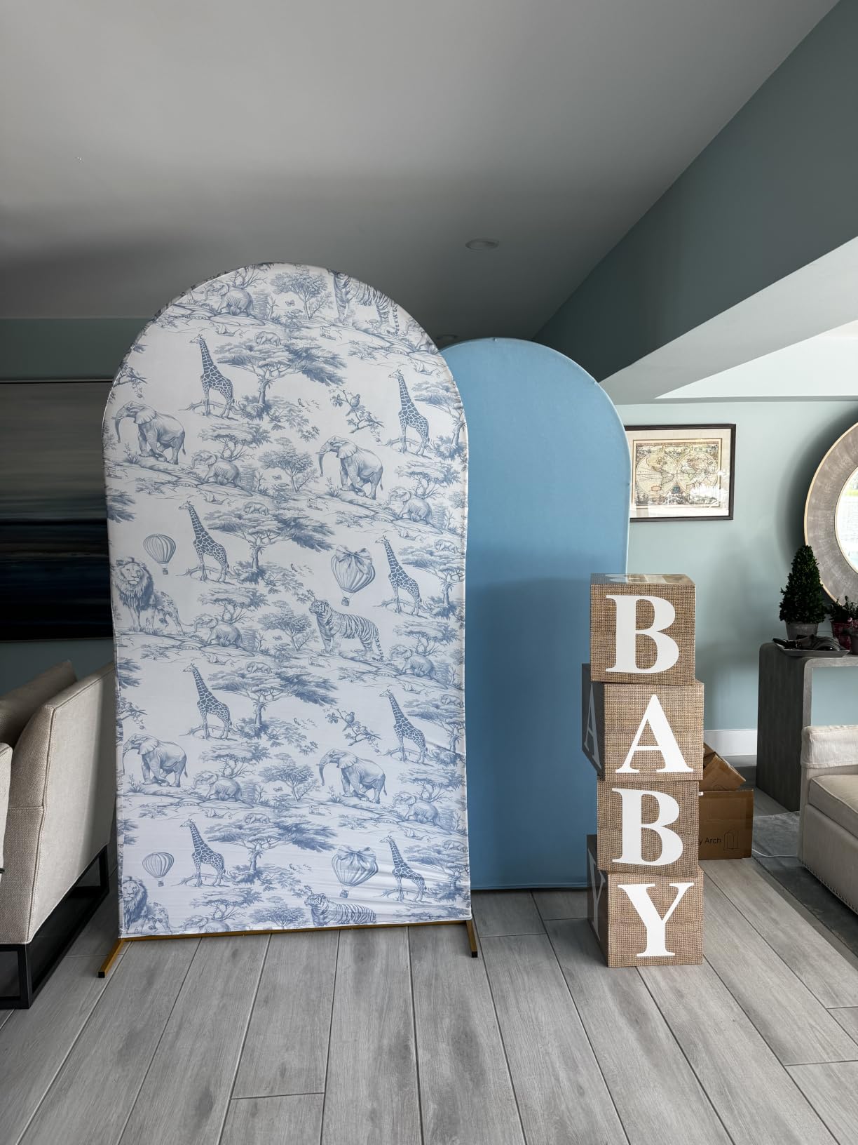 Voircoloria Baby Boxes with Letters for Baby Shower Gender Reveal Decor customer photo 1