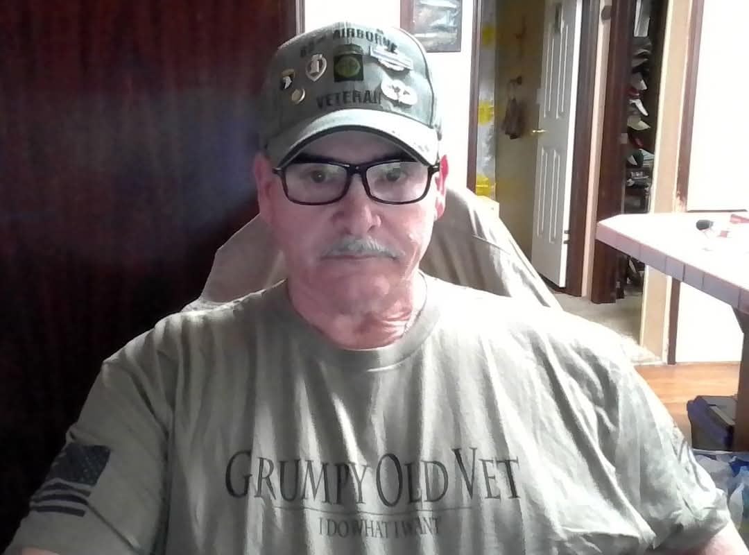 Grunt Style Grumpy Old Vet Men's Graphic Tee customer photo 1