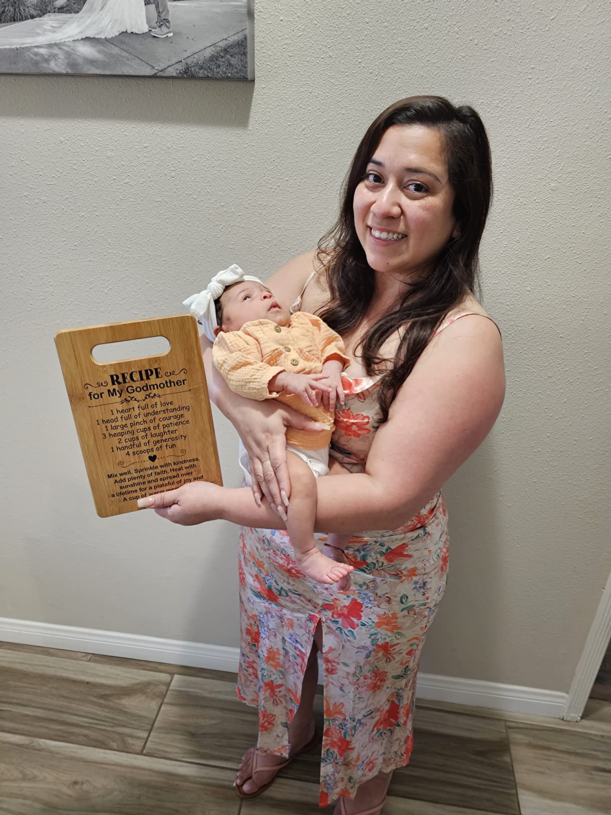 Popular Birthday Gifts for Aunt, Cutting Board Gift for Auntie, Cute Aunt Gifts from Niece Nephew, Auntie Gifts for Mother's Day customer photo 2
