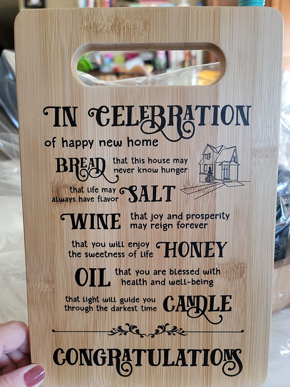 Popular Babysitter Gifts, Cutting Board Gift for Babysitter, Babysitter Appreciation Gift, Thank You Gift for Babysitter Christmas Birthday customer photo 2