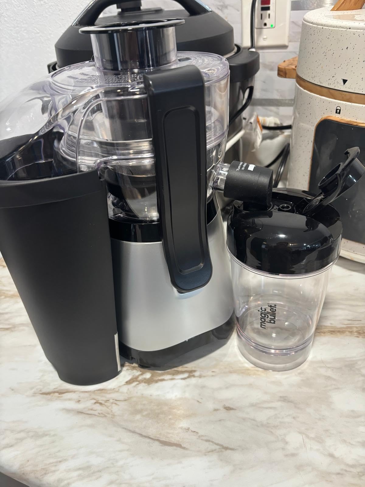 Magic Bullet Mini Juicer with Cup, Black and Silver customer photo 1