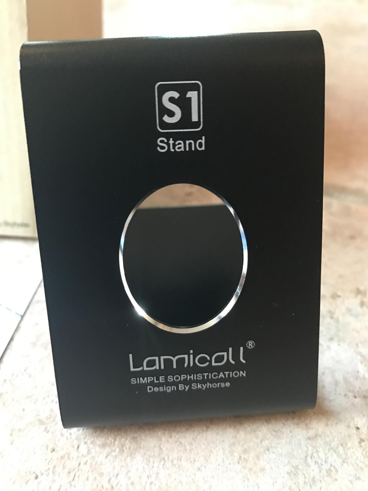 Lamicall Clear Acrylic Cell Phone Stand, Office Desk Decor Accessories customer photo 1