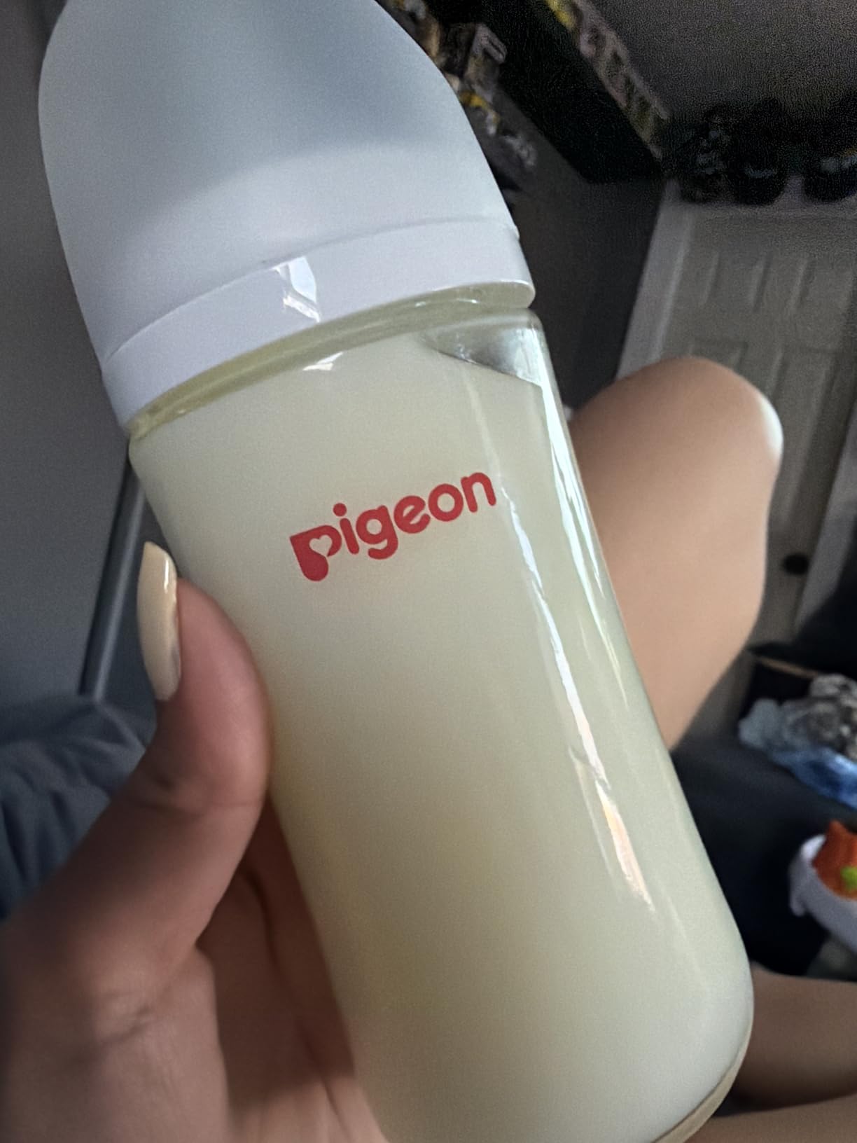 Pigeon Glass Baby Bottles Wide Neck, 5.4 Oz, Pack of 2 customer photo 2