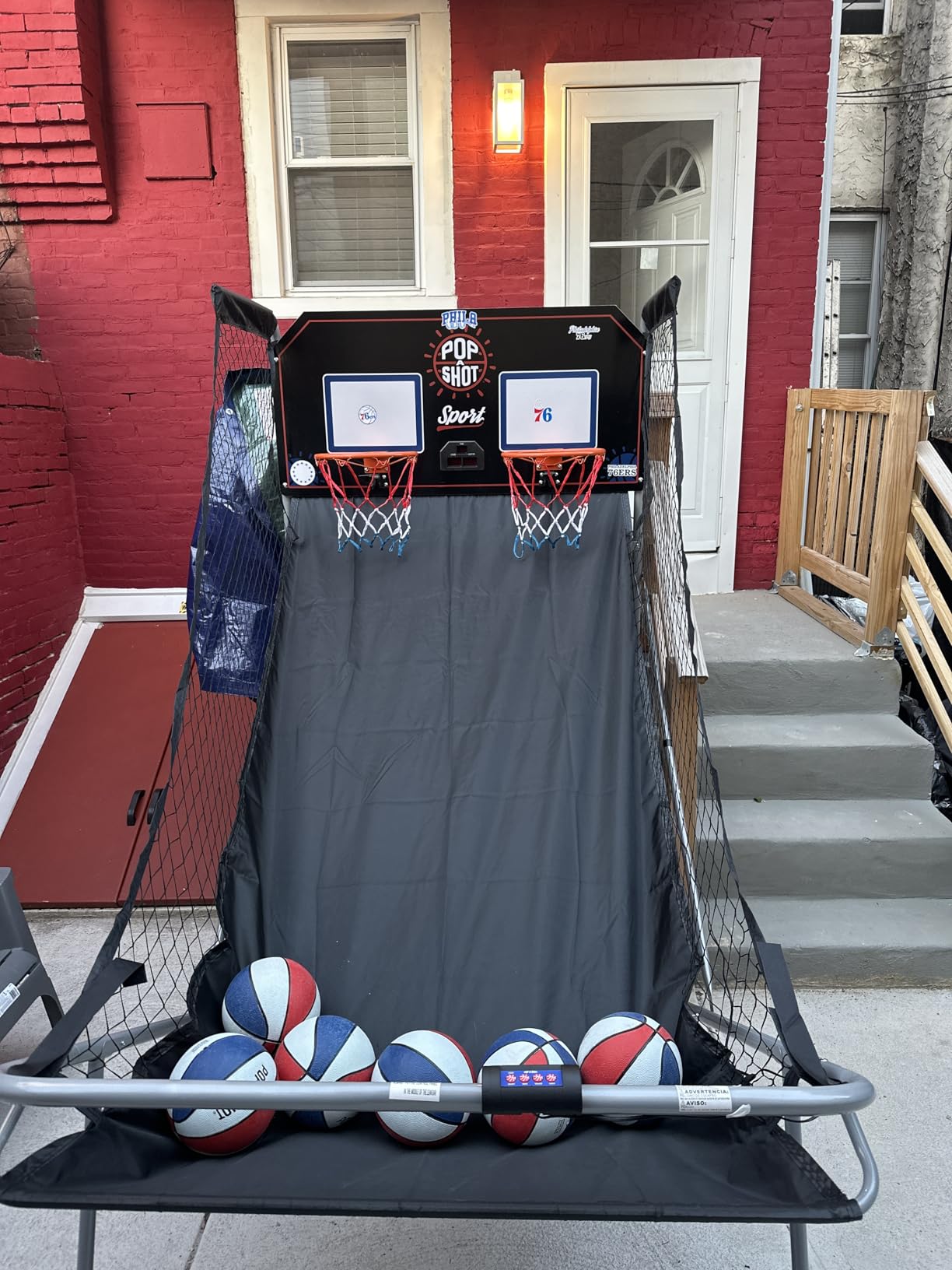 Pop-A-Shot Official Dual Shot Sport Arcade Basketball Game (Black and Blue) customer photo 1