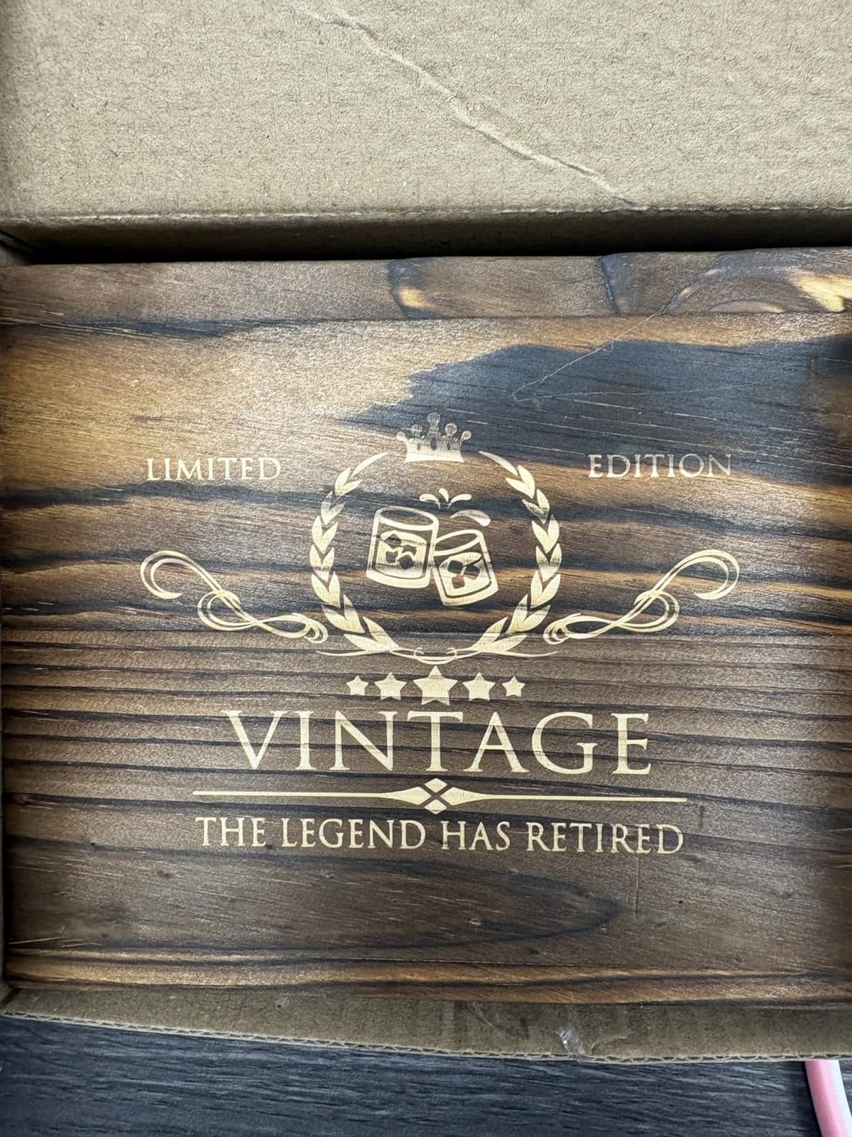30th Birthday Gifts for Men Whiskey Glass Set - 30th Birthday Decorations, Party Supplies - 30 Year Anniversary, Bday Gifts Ideas for Him, Dad, Husband, Friends - Wood Box & Whiskey Stones & Coaster customer photo 2