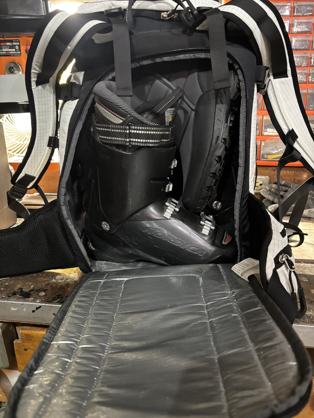 Ski Boot Bag, 55L/70L Waterproof Ski and Snowboard Boots Travel Pack customer photo 1