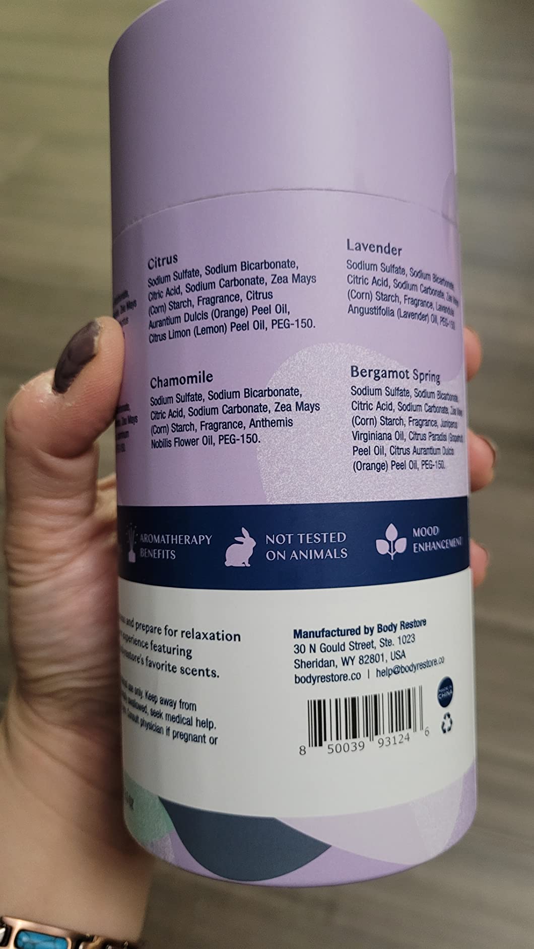 BodyRestore Shower Steamers Aromatherapy, Gifts for Women, Bloom 6 Pack customer photo 1