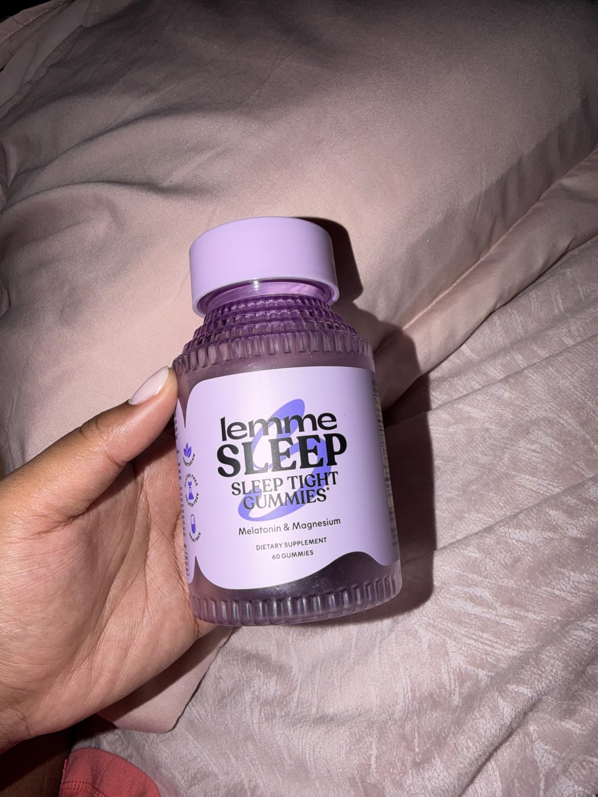 Lemme Sleep Gummies with 5mg Melatonin & Chamomile Extract, 30-Day Supply customer photo 2