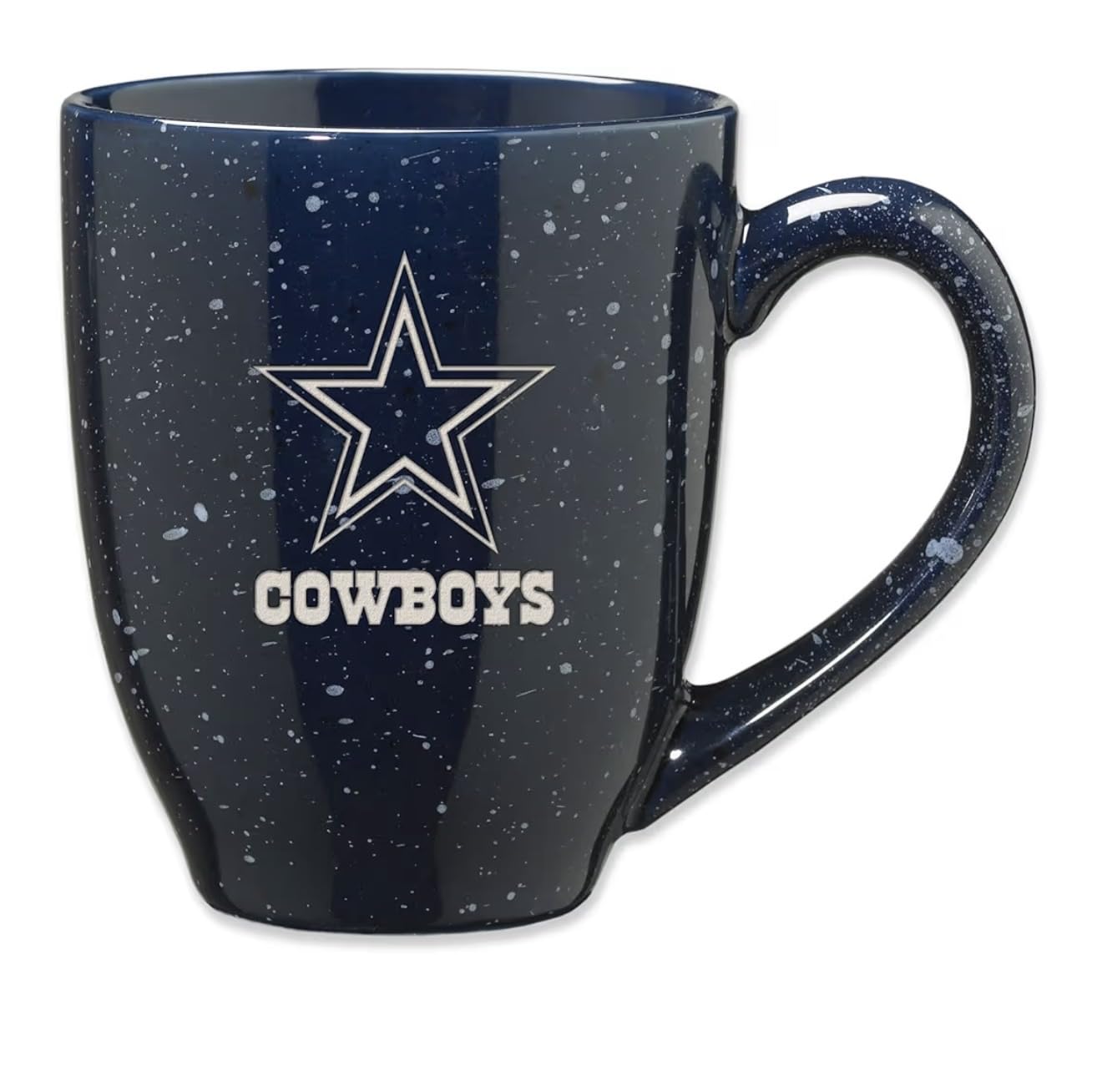 Rico Industries NFL Football 16 oz Team Color Laser Engraved Speckled Ceramic Coffee Mug customer photo 2