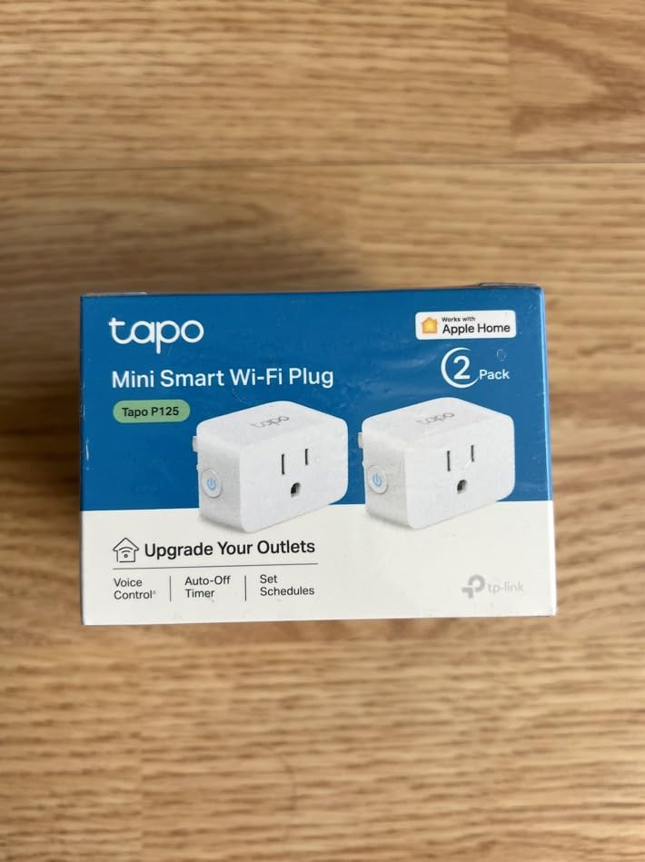 Tapo Apple HomeKit Smart Plug Mini, 15A, P125(4-Pack) customer photo 2