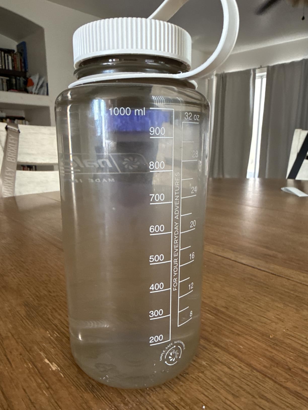 Nalgene 32 oz Wide Mouth Water Bottle, Jade customer photo 2