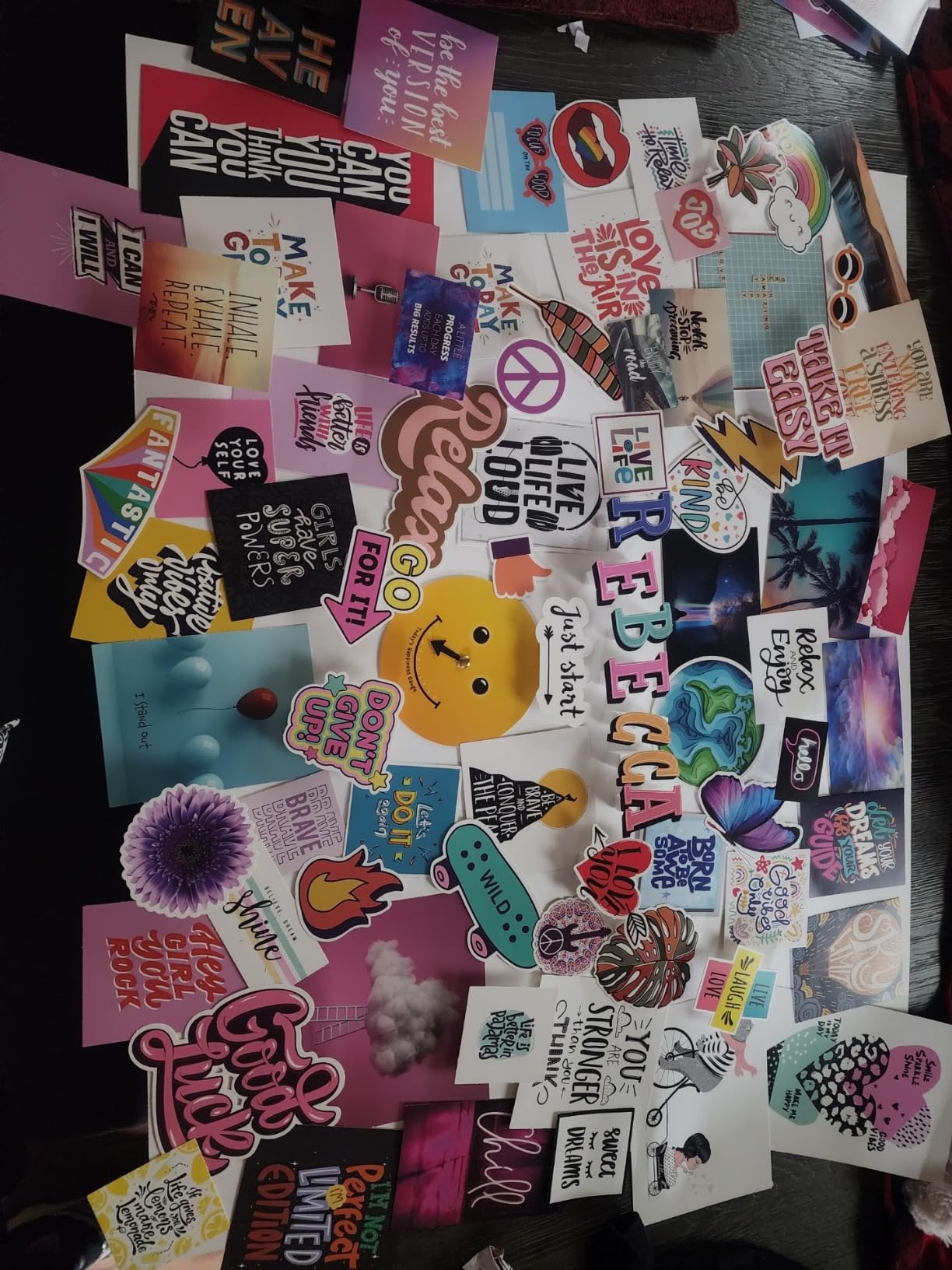 Wall Collage Kit for Teen & Tween Girls - Teens Creative Crafts Kits customer photo 1
