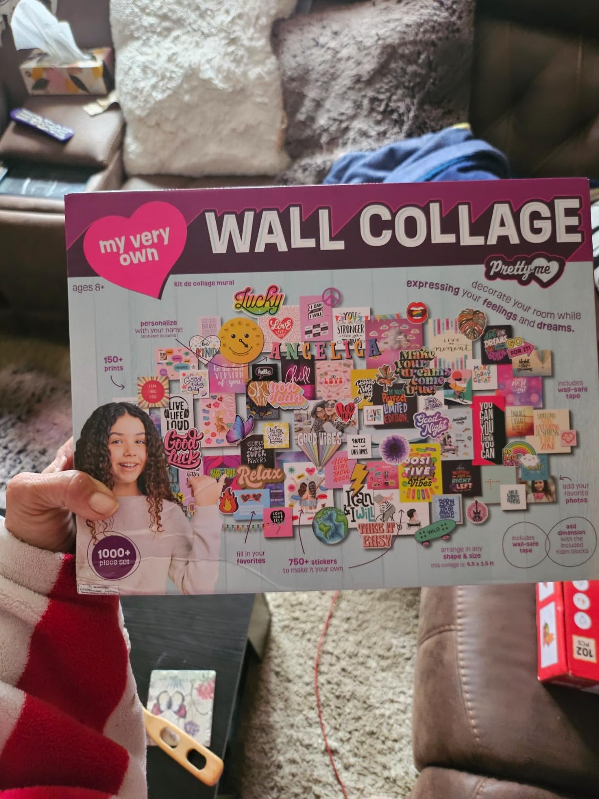 Wall Collage Kit for Teen & Tween Girls - Teens Creative Crafts Kits customer photo 2