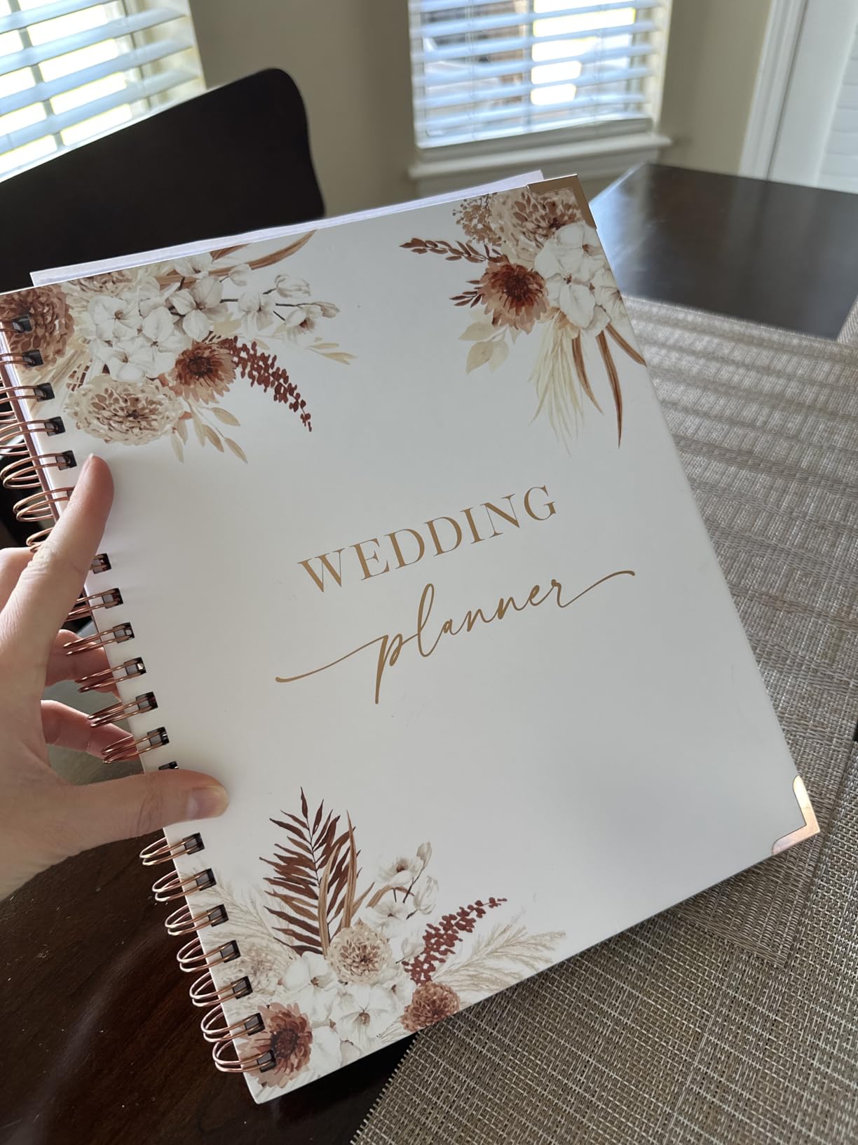 Beautiful Boho Wedding Planner Book and Organizer - Unique Engagement Gift customer photo 2