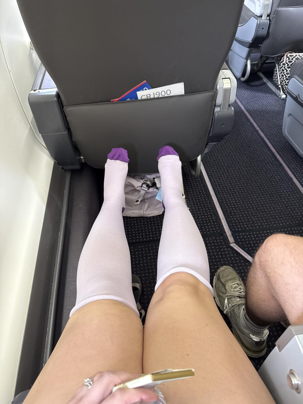 4 Pairs Compression Socks for Women Circulation-Best Support for Nurses,Running,Athletic,Travel customer photo 2
