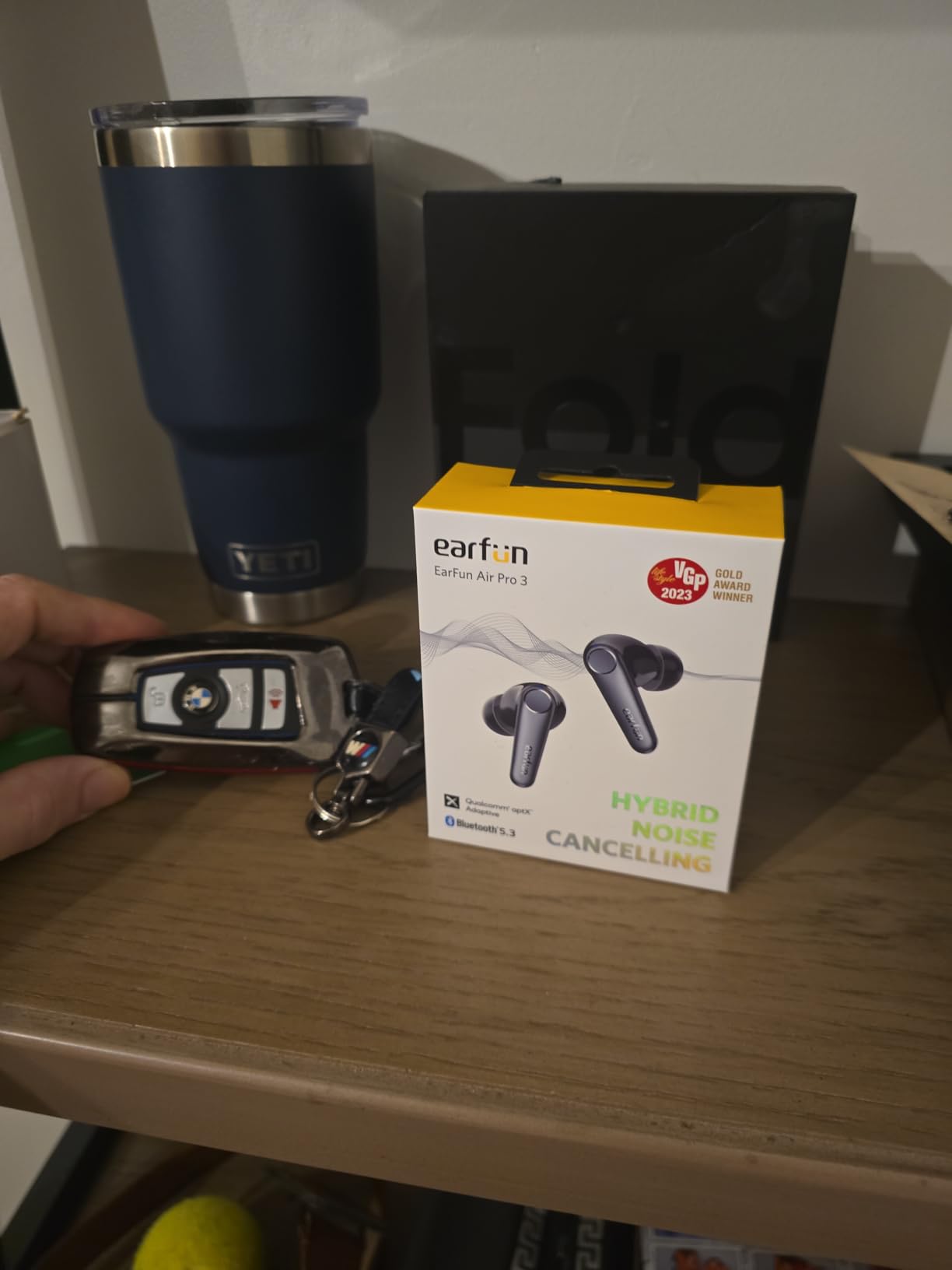 EarFun Air Pro 3 Noise Cancelling Wireless Earbuds Qualcomm® aptX™ Adaptive customer photo 2