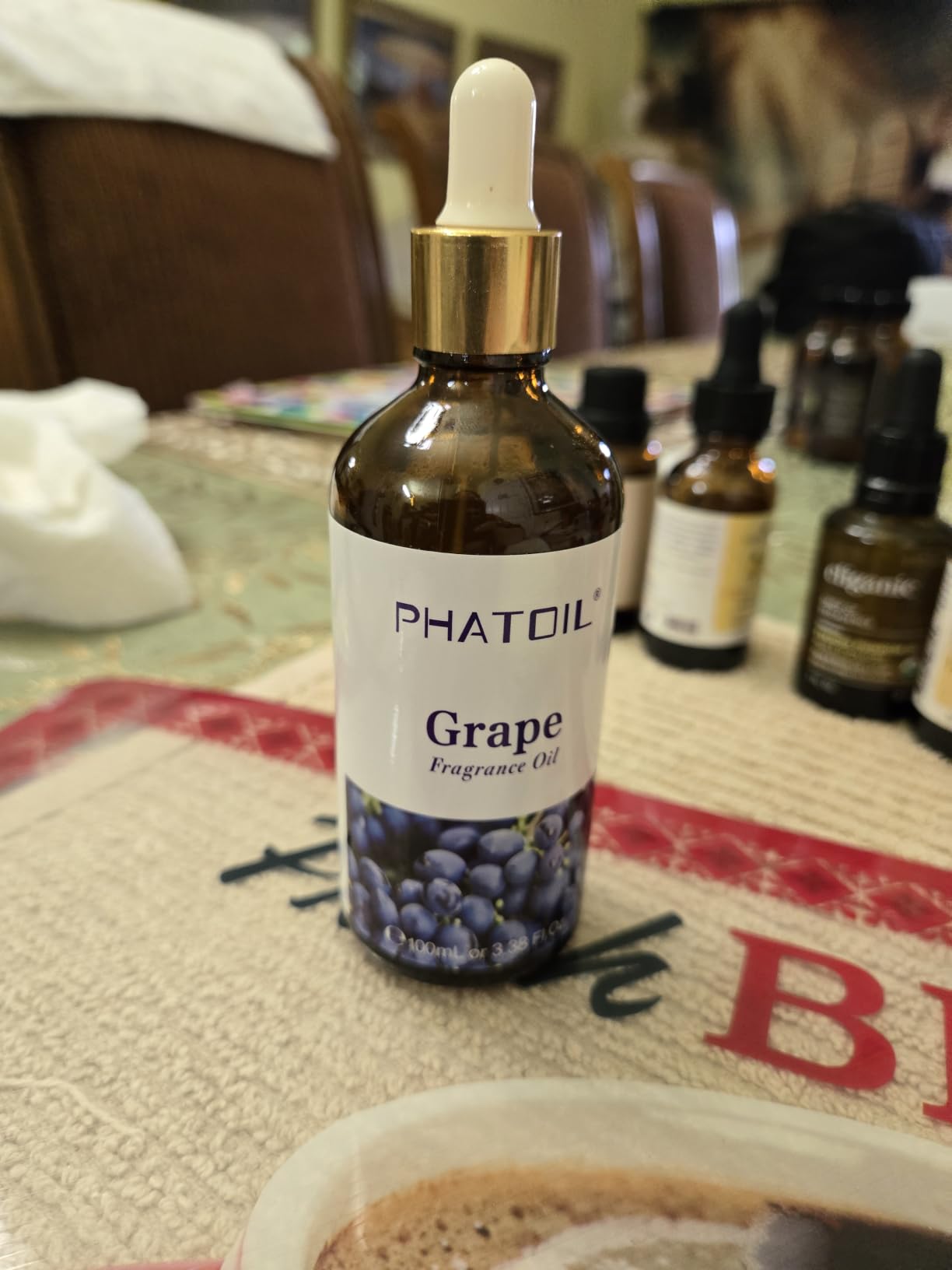 PHATOIL Coconut & Vanilla Fragrance Oil for Diffuser Aromatherapy 3.38FL.OZ customer photo 2