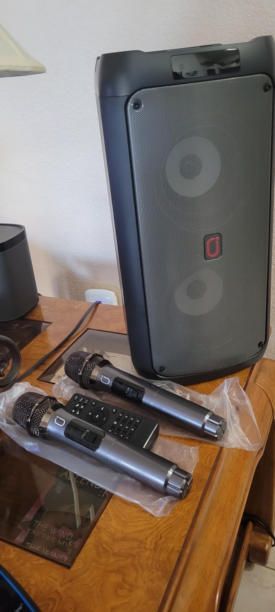Karaoke Machine for Adults, 2 Mics, Dual 6.5