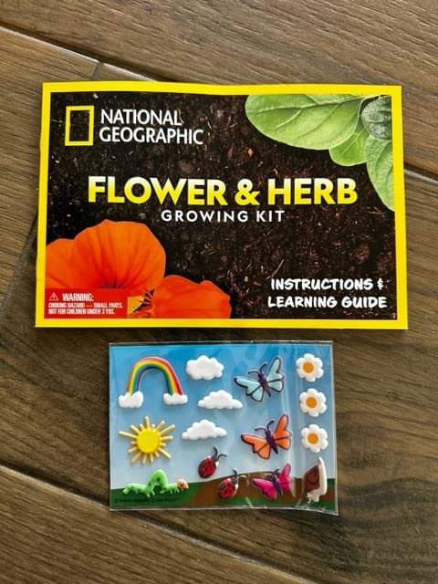 National Geographic Flower and Herb Gardening Activity Kit for Kids customer photo 1