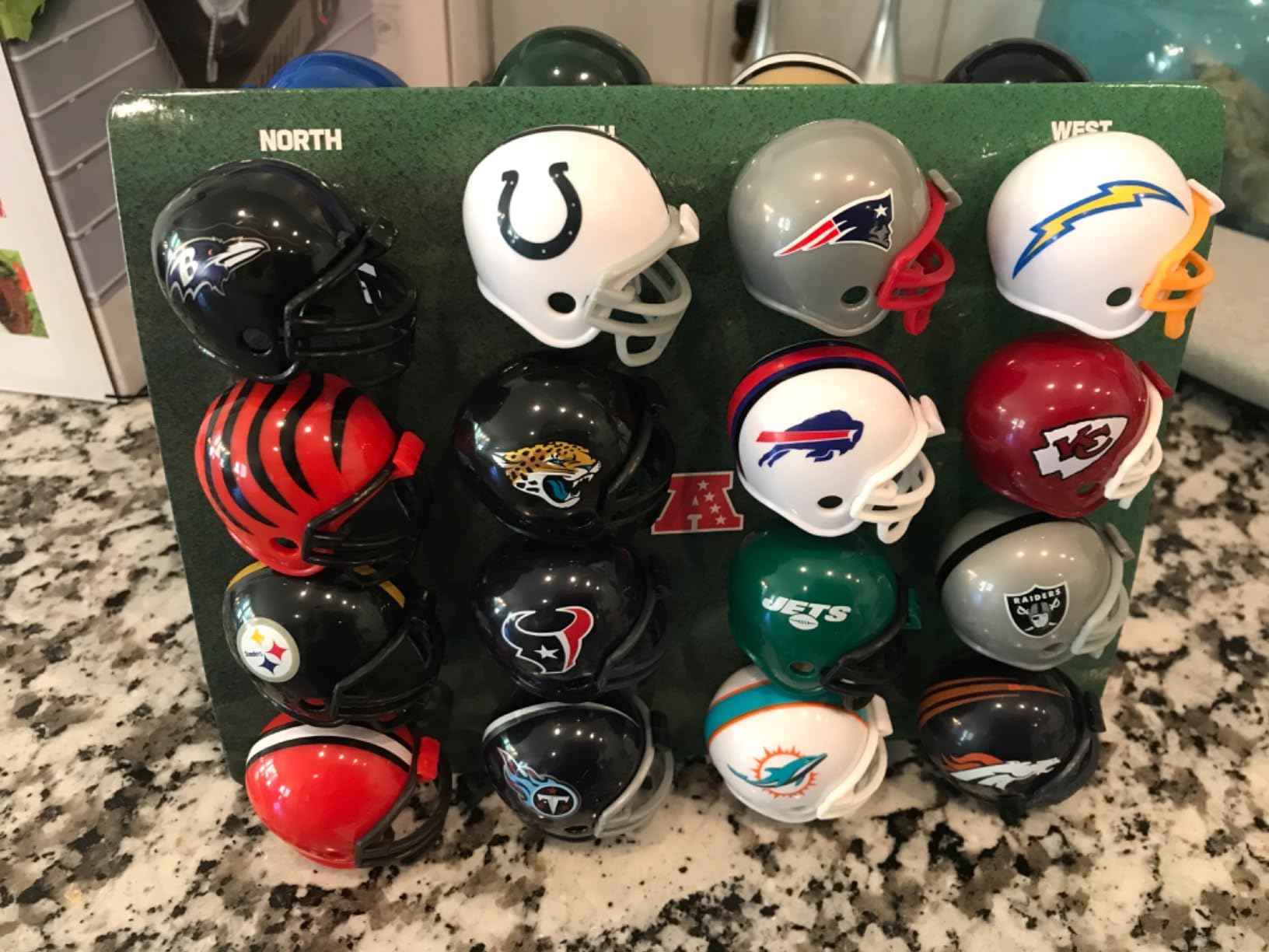 Riddell 32 Piece NFL Helmet Tracker Set - Gumball Size Helmets customer photo 2
