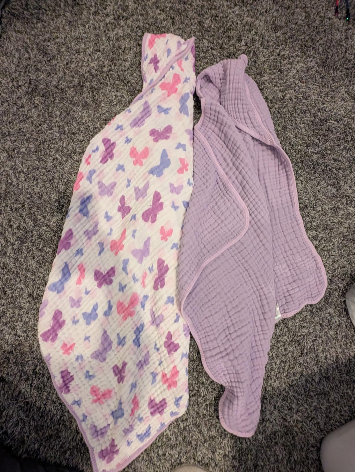 Yoofoss Hooded Baby Bath Towels 2 Pack 100% Muslin Organic Cotton with Hood customer photo 1