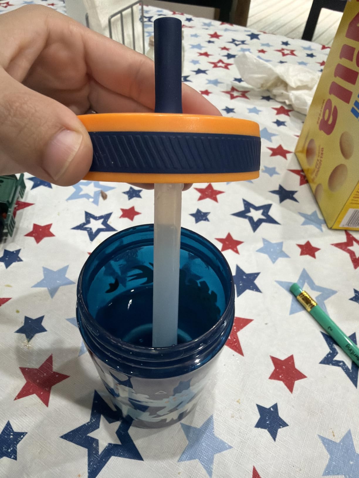 Zak Designs Kelso Toddler Cups For Travel or At Home, 15oz 2-Pack Durable Plastic Sippy Cups With Leak-Proof Design is Perfect For Kids (DinoRoar, Zaksaurus) customer photo 1