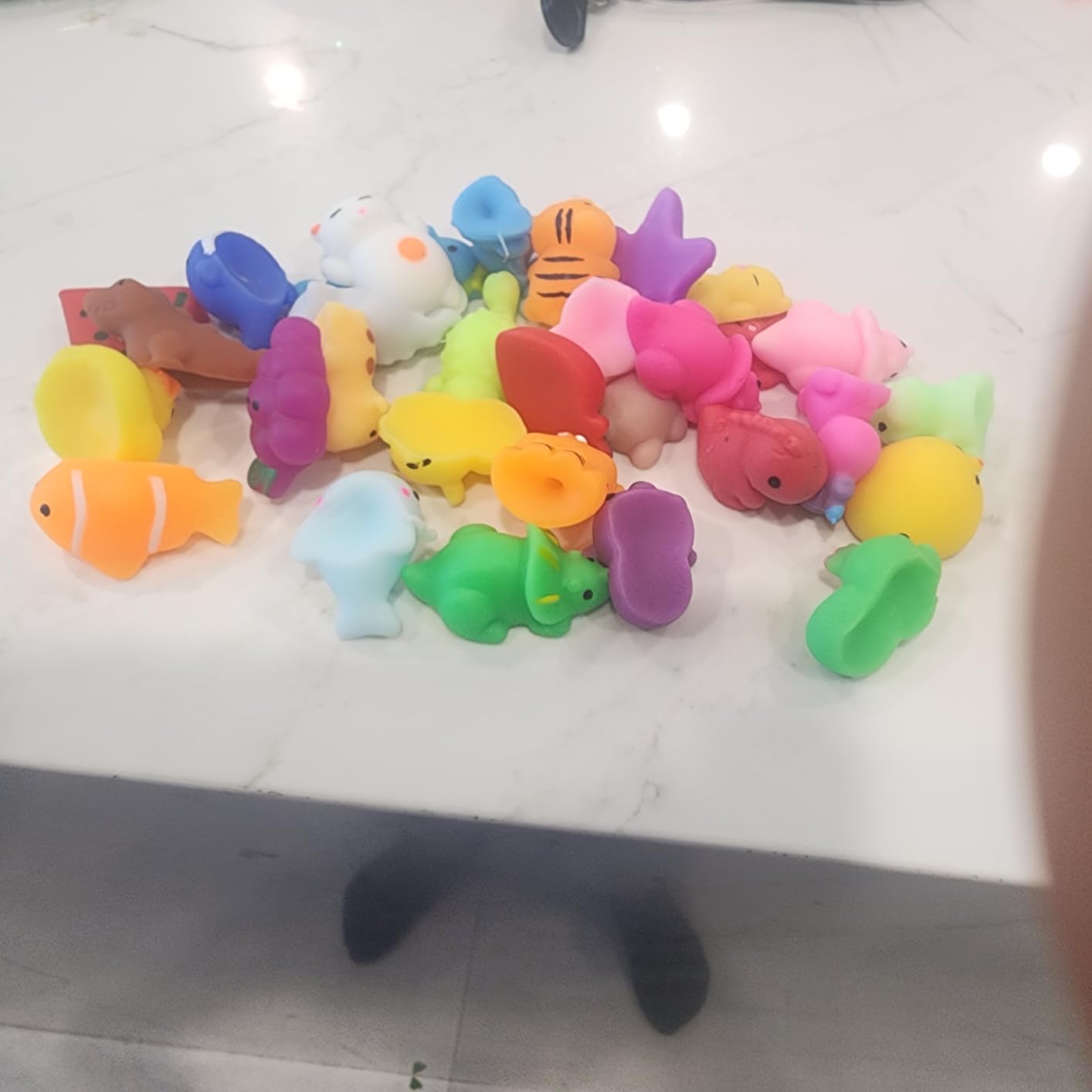 nobasco Squishies, 32 Pack Mochi Squishy Toys - Kawaii Cat Squishys Slow Rising Animals - Party Favors, Goodie Bag, Birthday Gifts, Mini Squishies Stress Reliever Toy customer photo 1