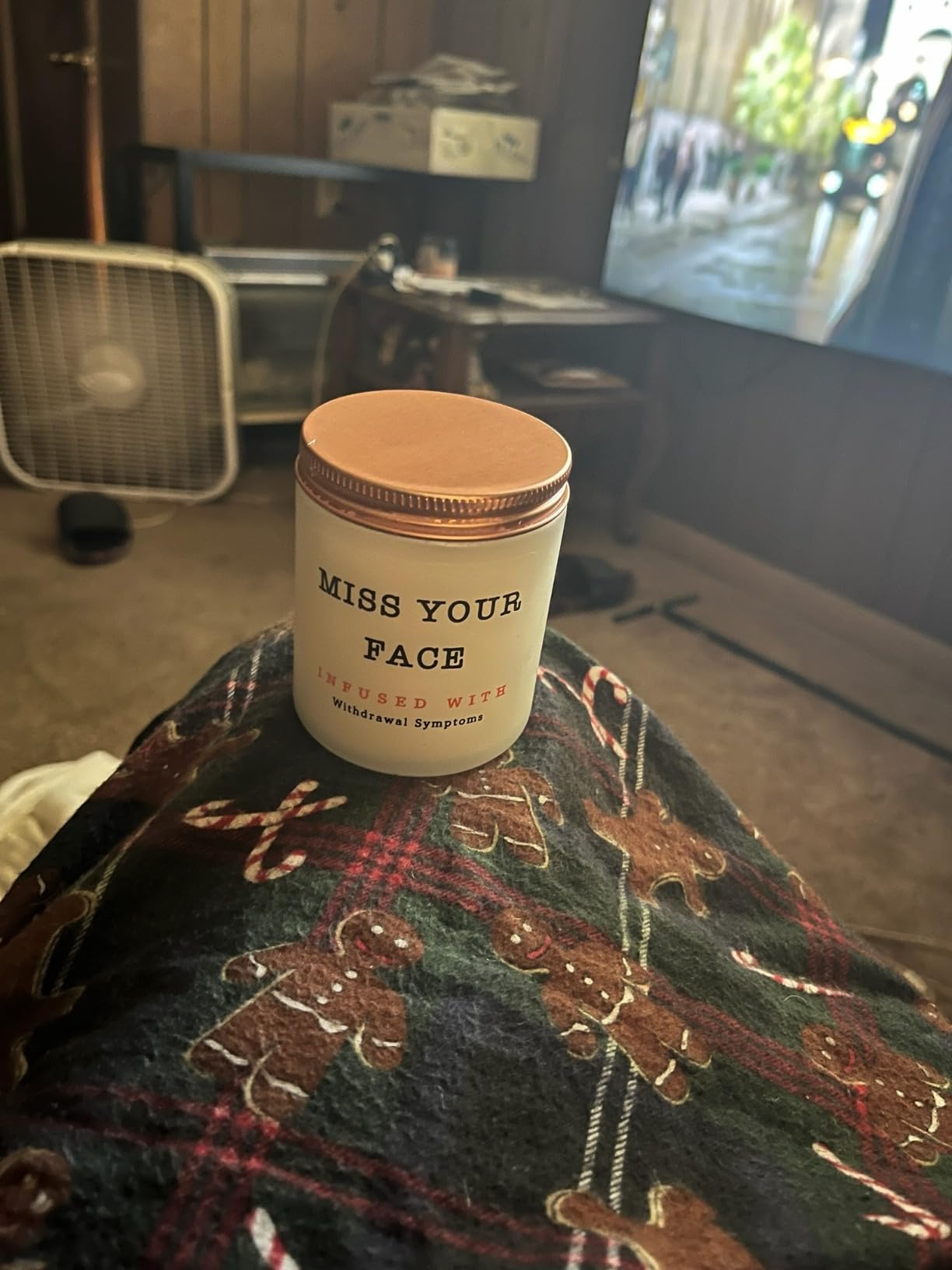 Homsolver Gifts for Women, Men, Friends, Sister, Bestie, Mother Day Gift for Friend, Christmas Birthday Candles for Her Him, Unique Friendship Gift for Friend, Miss Your Face Scented Candle customer photo 2