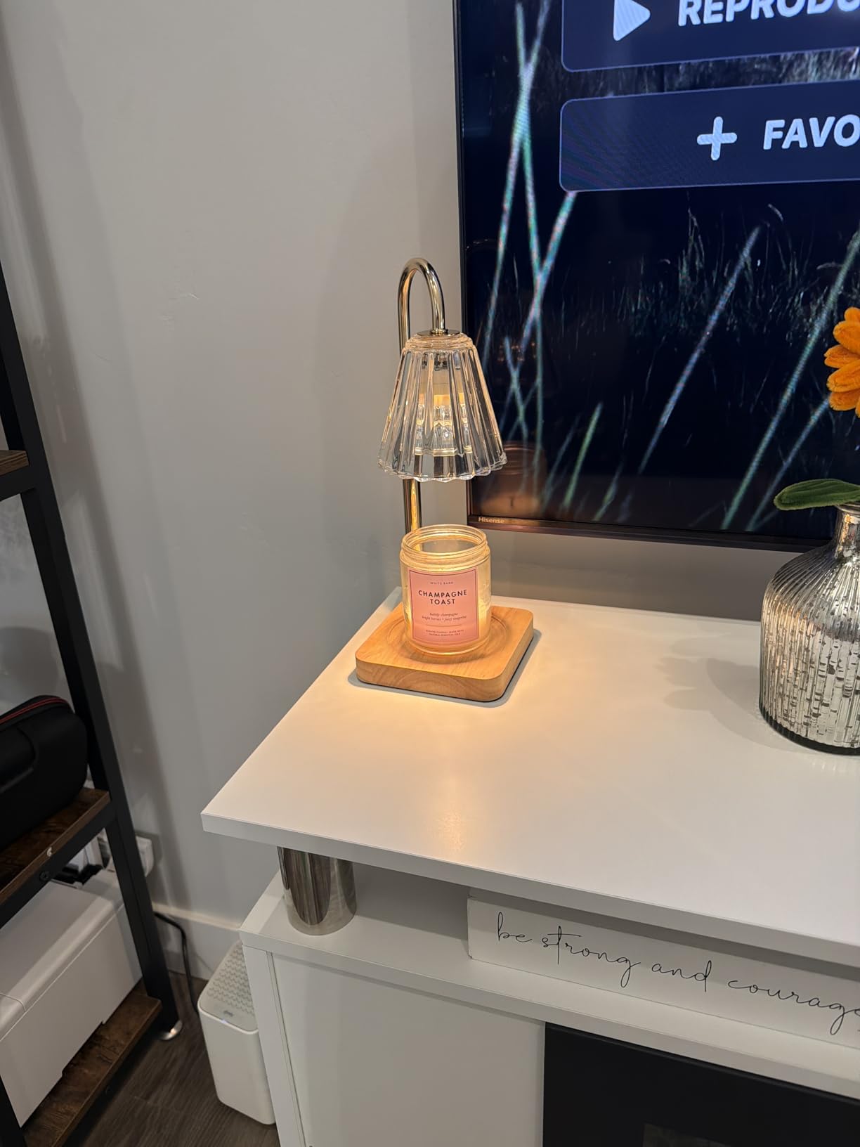 Marycele Candle Warmer Lamp with Timer & Dimmer, Gifts for Mom Office Decor customer photo 2