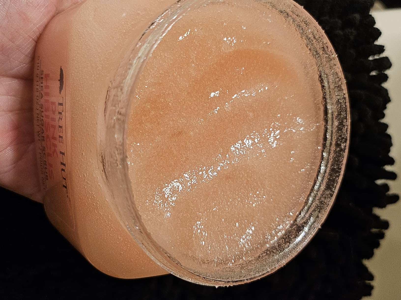 Tree Hut Pink Hibiscus Body Scrub, Exfoliating Sugar Scrub, Vegan, 18 Oz customer photo 2