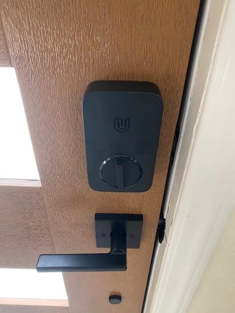 ULTRALOQ U-Bolt WiFi Smart Lock with Door Sensor, App Remote Access customer photo 1
