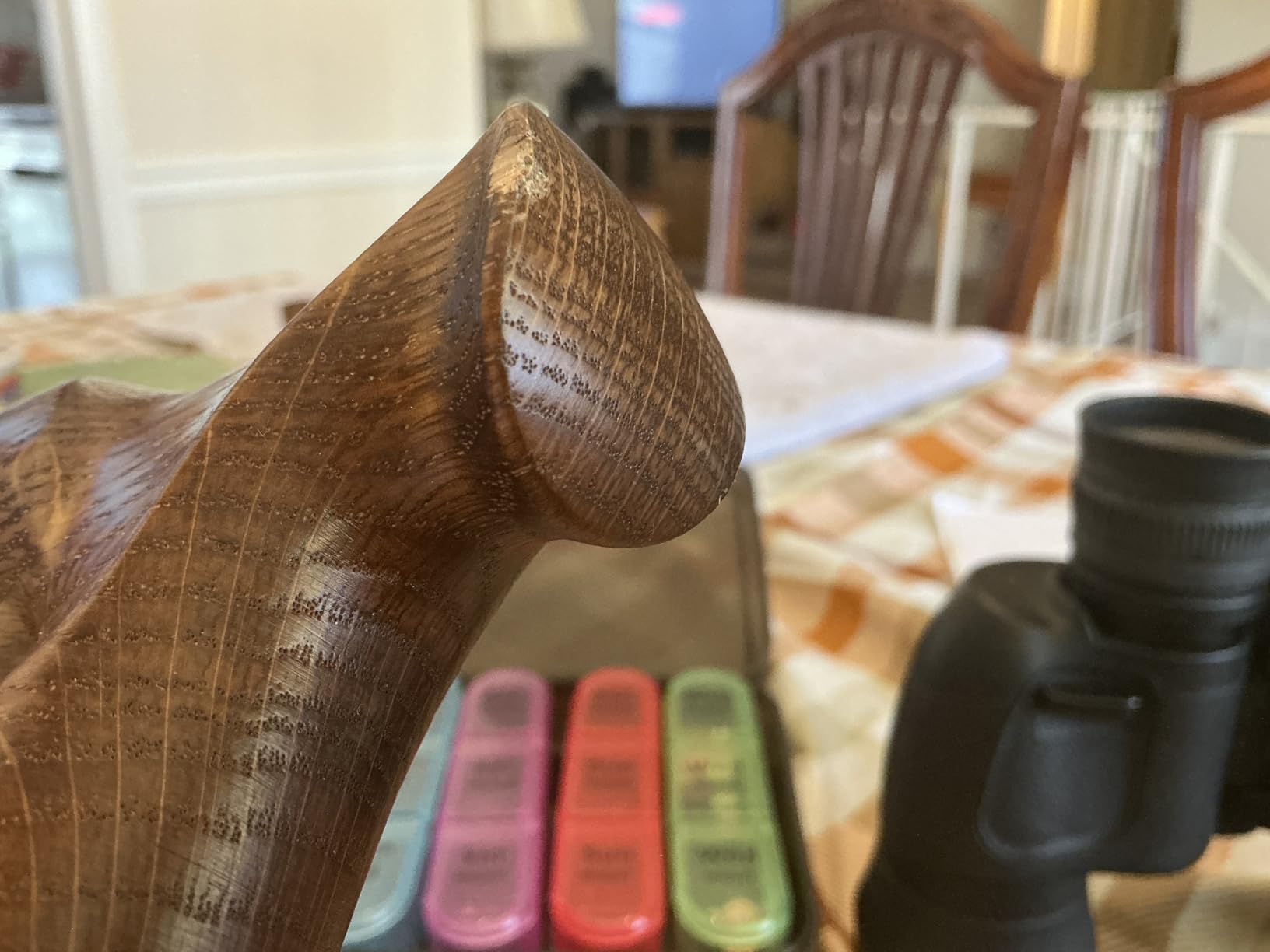Asterom Handcrafted Canes for Men, Ergonomic Wooden Walking Cane, Oak Wood customer photo 2