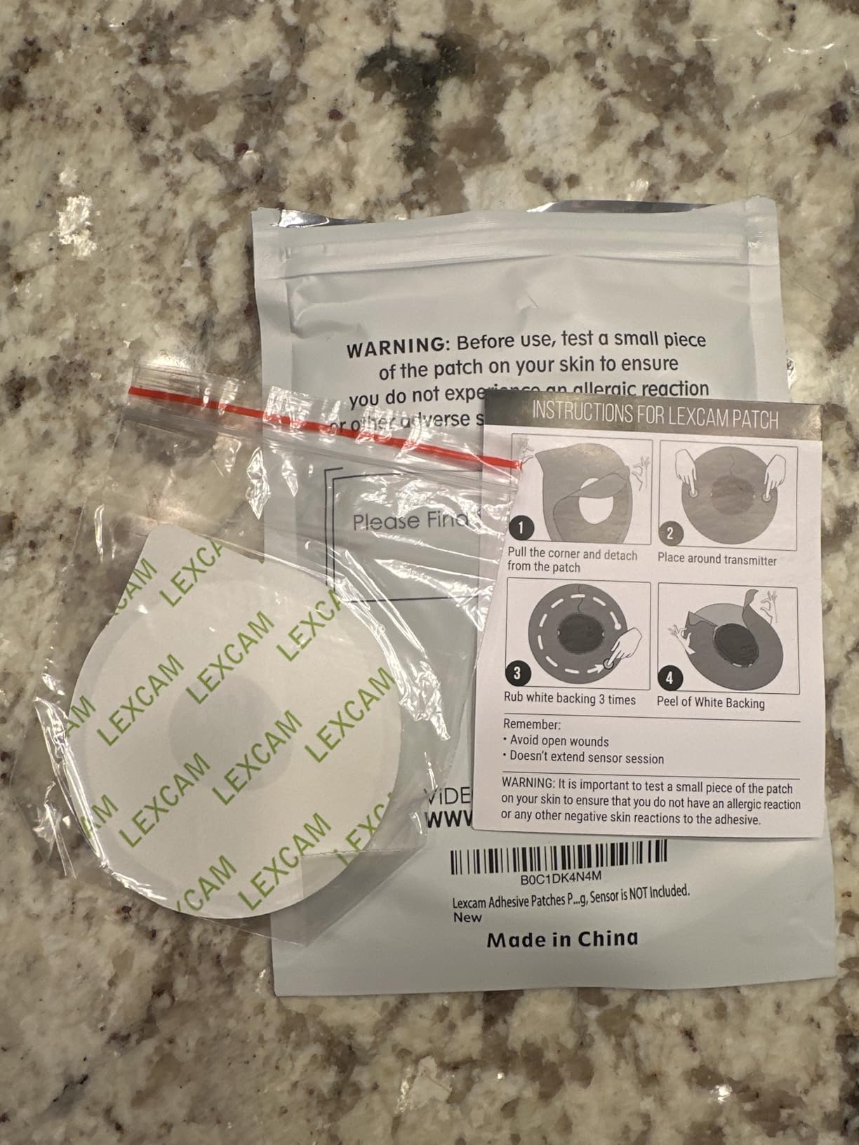 Dexcom G7 Over Patches Waterproof 20 Pack - Sweatproof Clear CGM Overpatch | Hypoallergenic Latex-Free Adhesive, Pre-Cut for Stelo, 10+ Day Wear, Sensor Cover for Exercise and Swimming customer photo 1