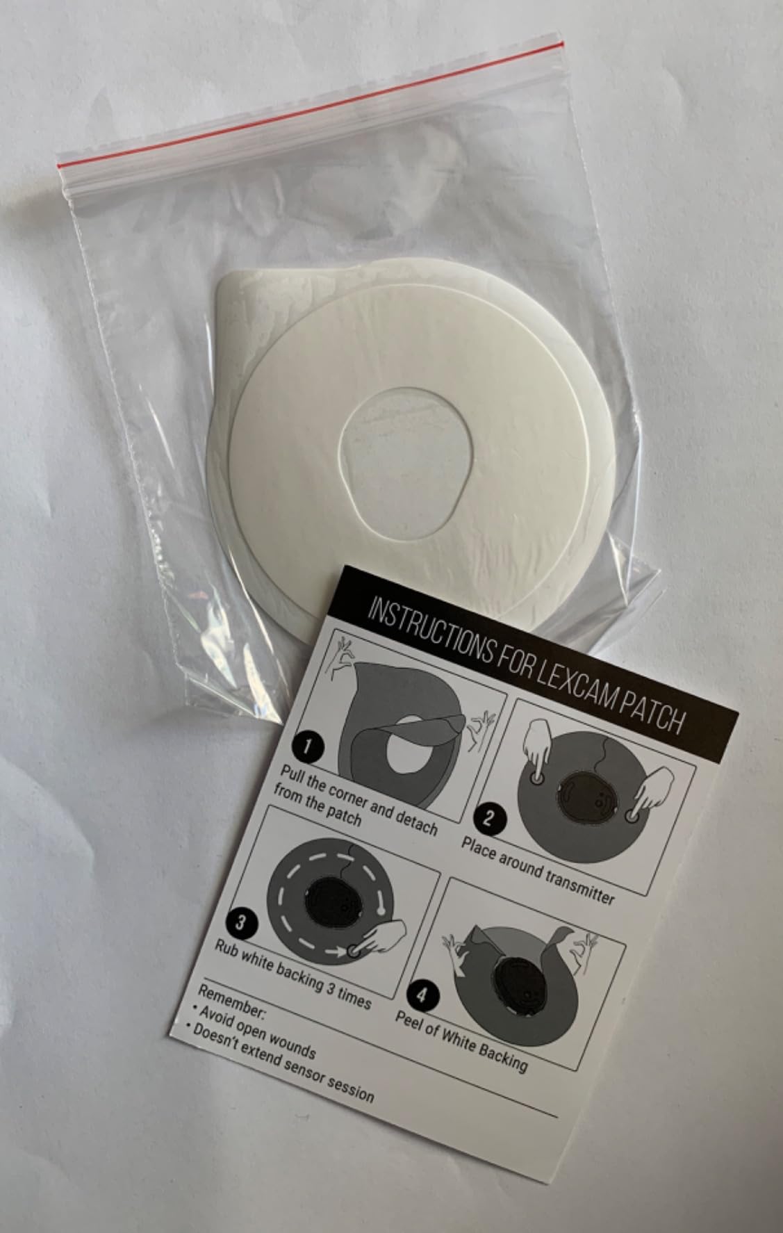 Dexcom G7 Over Patches Waterproof 20 Pack - Sweatproof Clear CGM Overpatch | Hypoallergenic Latex-Free Adhesive, Pre-Cut for Stelo, 10+ Day Wear, Sensor Cover for Exercise and Swimming customer photo 2
