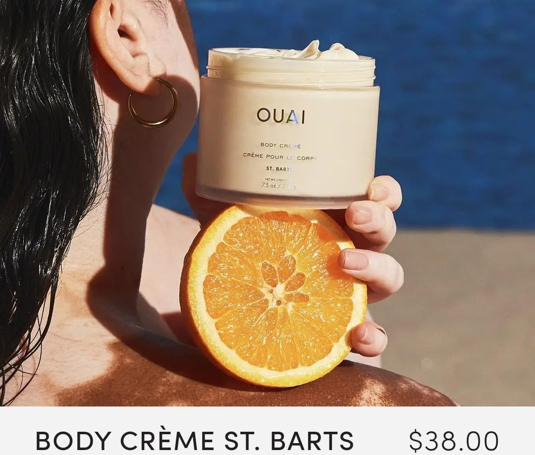OUAI Body Cream - Hydrating Whipped Body Cream - St. Barts (7.5 oz) customer photo 1