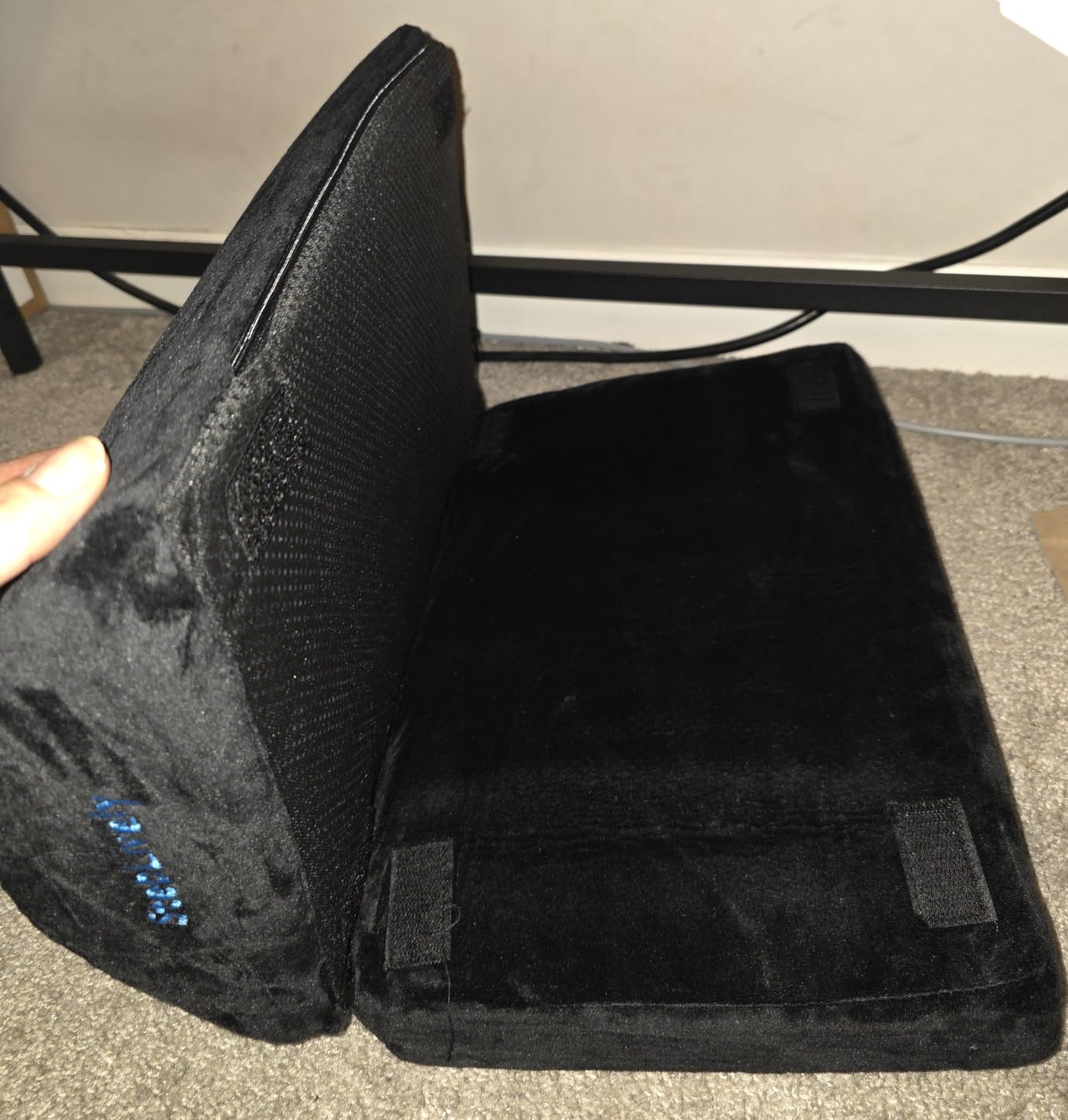 StepLively Foot Rest for Under Desk at Work, 2 Heights Foot Stool, Black customer photo 2