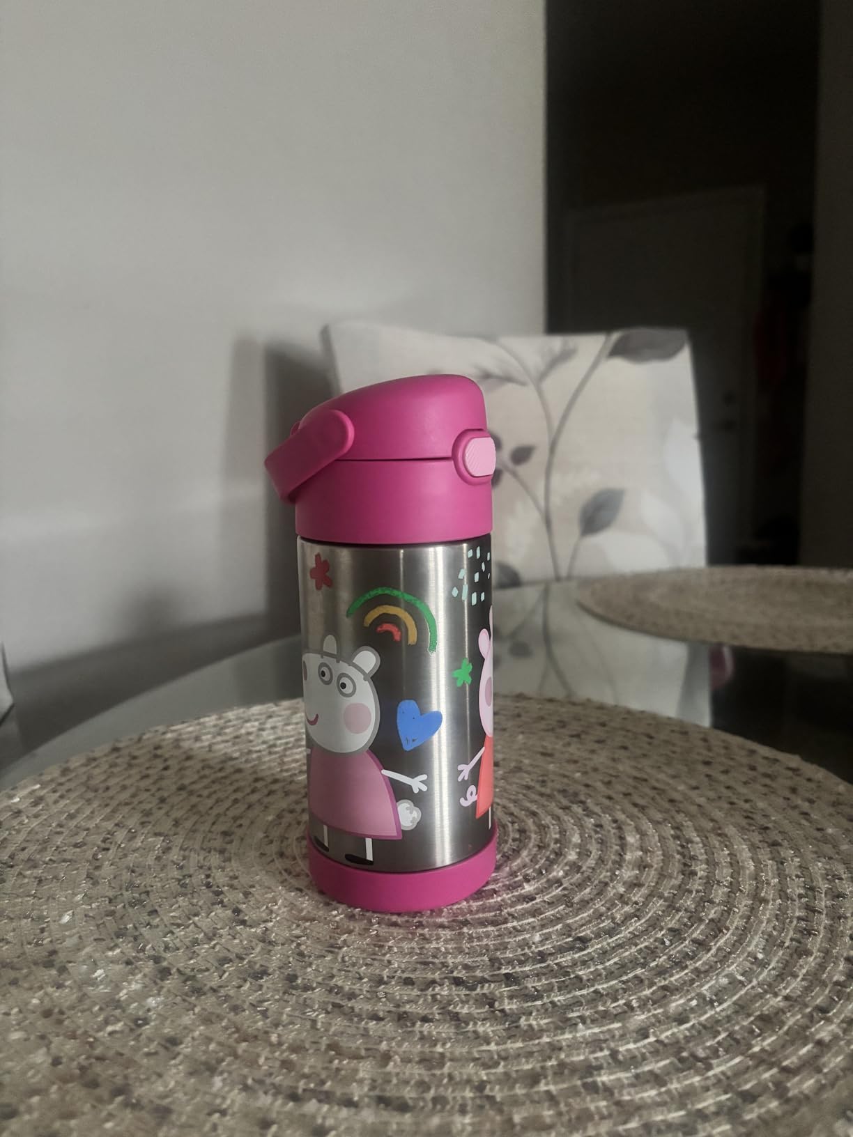 THERMOS FUNTAINER Water Bottle with Straw, 12oz, Bluey customer photo 1