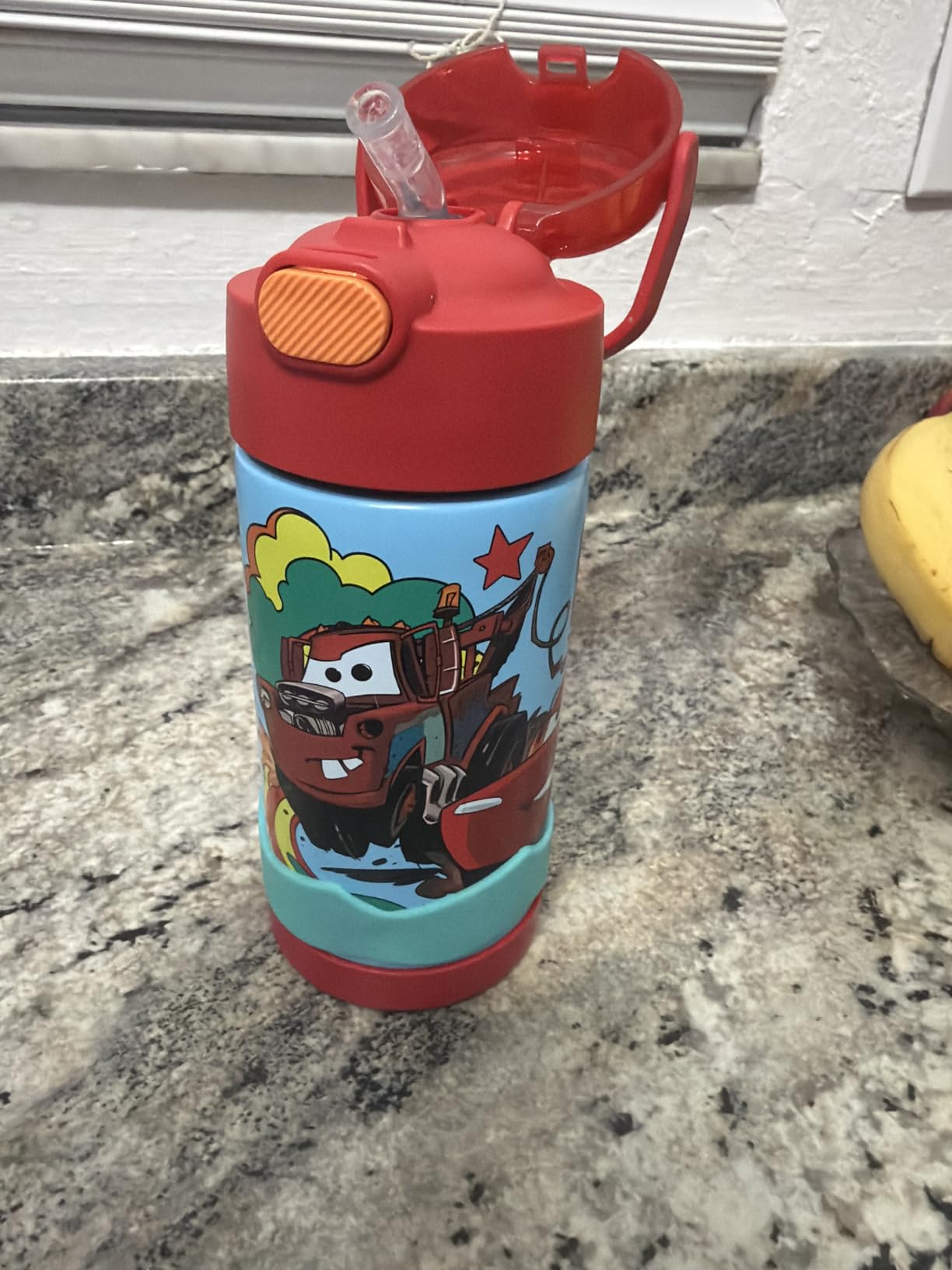 THERMOS FUNTAINER Water Bottle with Straw, 12oz, Bluey customer photo 2