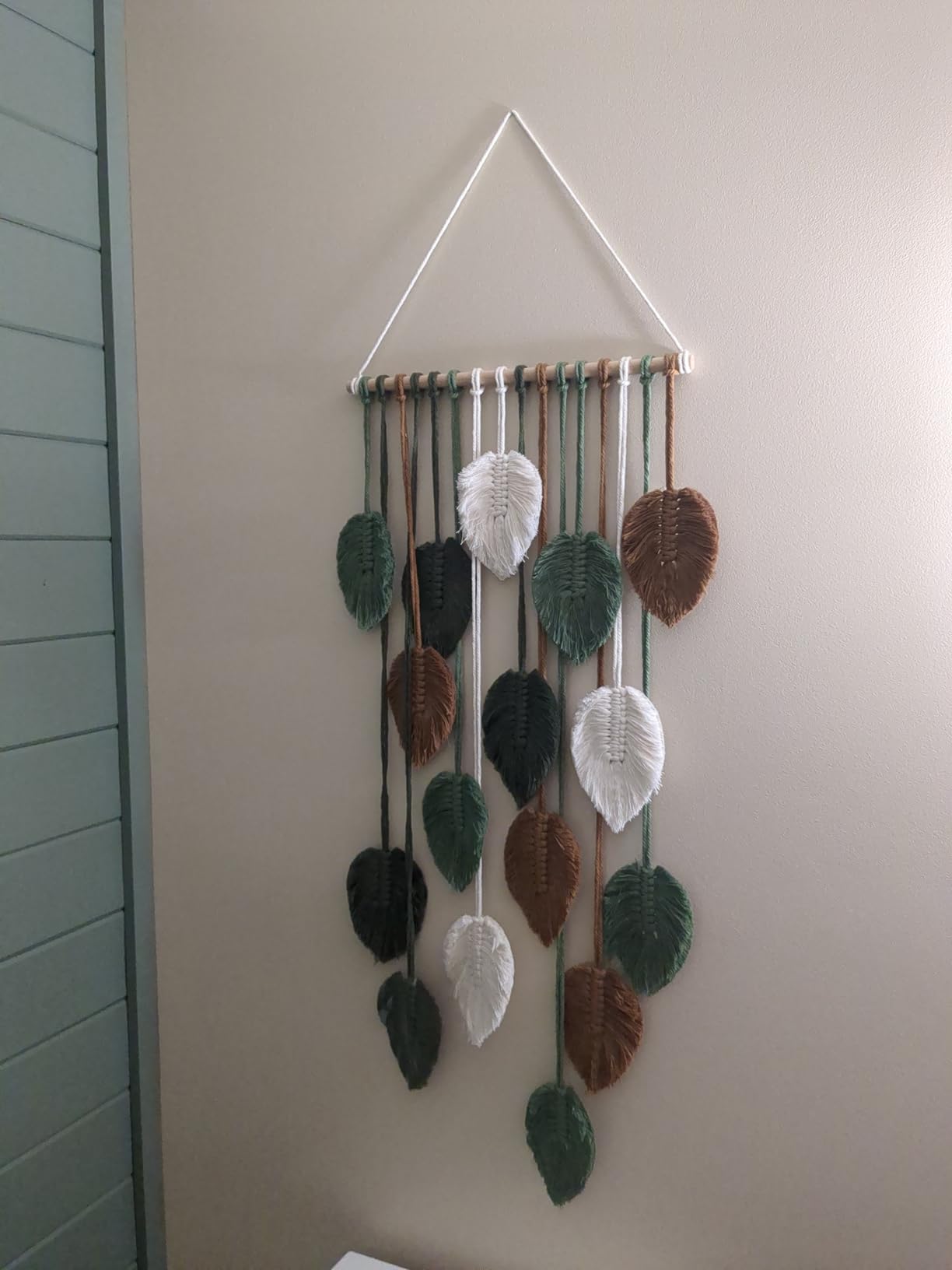 Large Macrame Wall Hanging Boho Woven Tapestry Chic Home Decor Wall Art customer photo 1