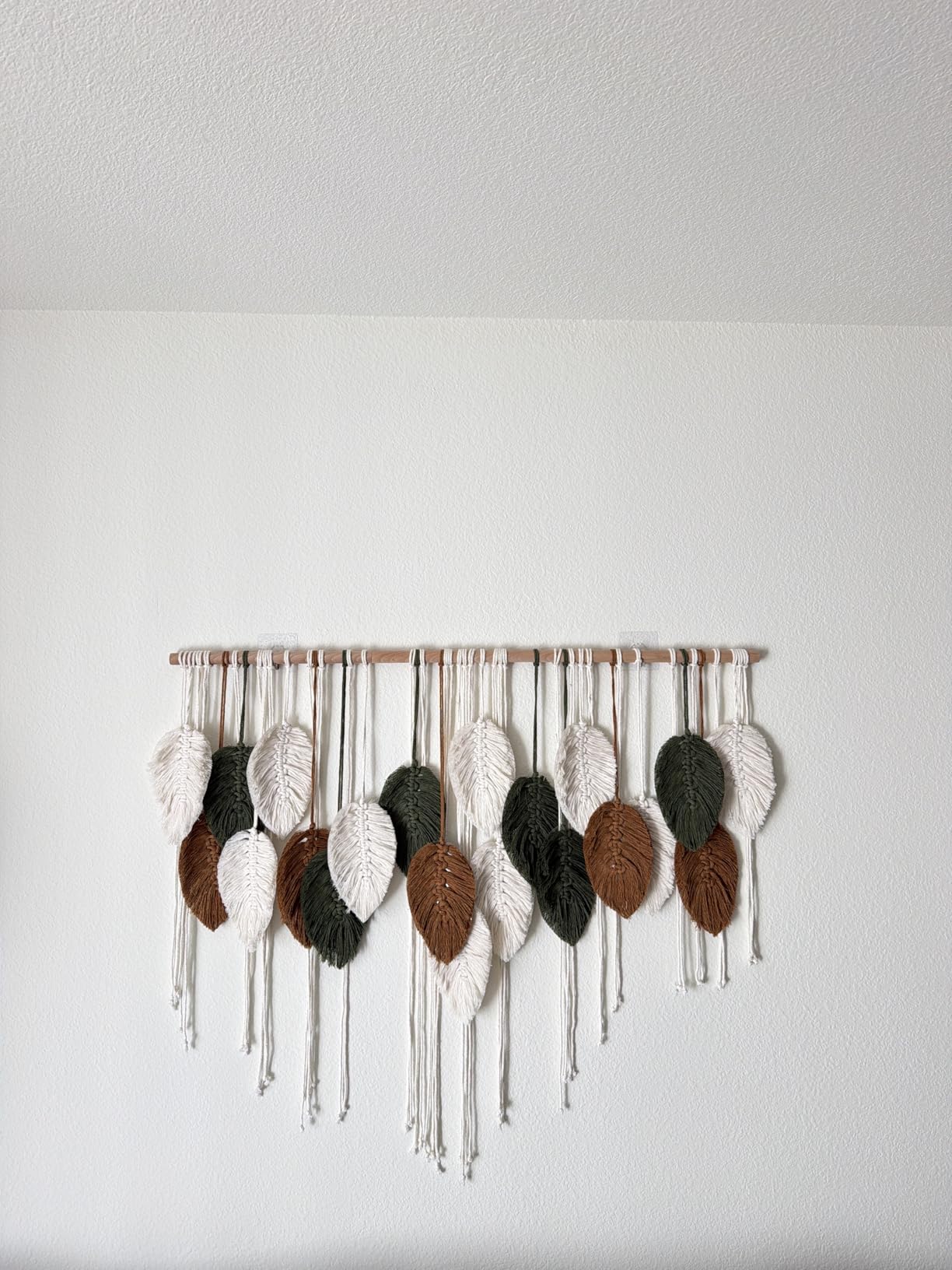 Large Macrame Wall Hanging Boho Woven Tapestry Chic Home Decor Wall Art customer photo 2