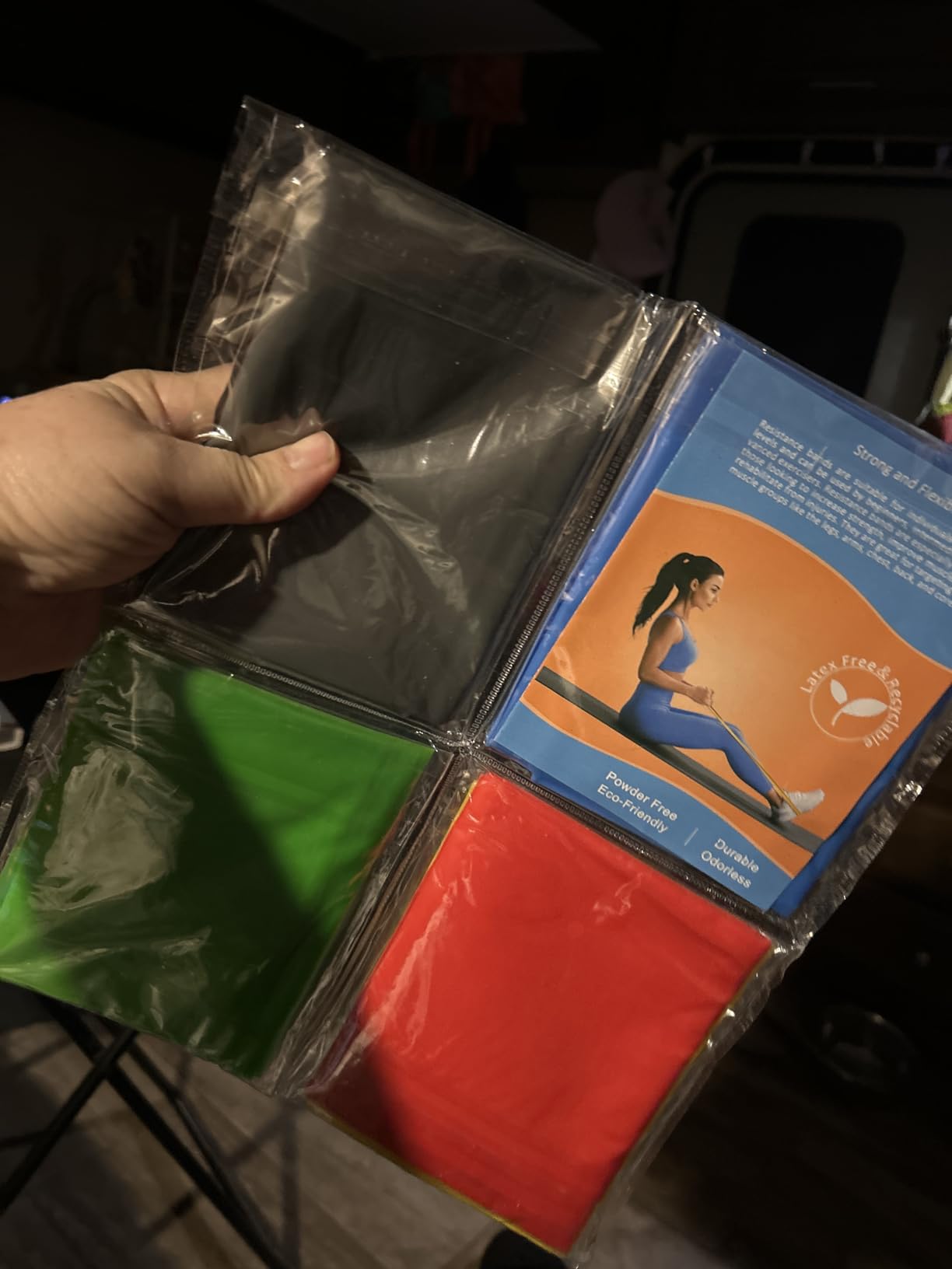 Resistance Bands for Working Out, Physical Therapy, Exercise, Pilates, Yoga customer photo 2