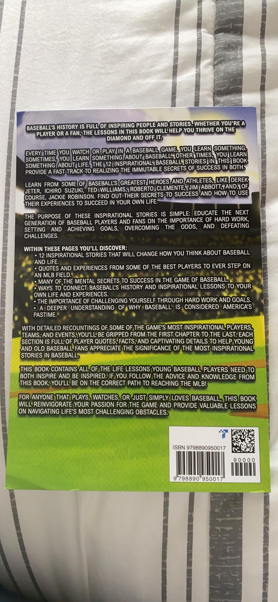 Inspirational Baseball Stories for Young Readers: 12 Unbelievable True Tales to Inspire and Amaze Young Baseball Lovers customer photo 1