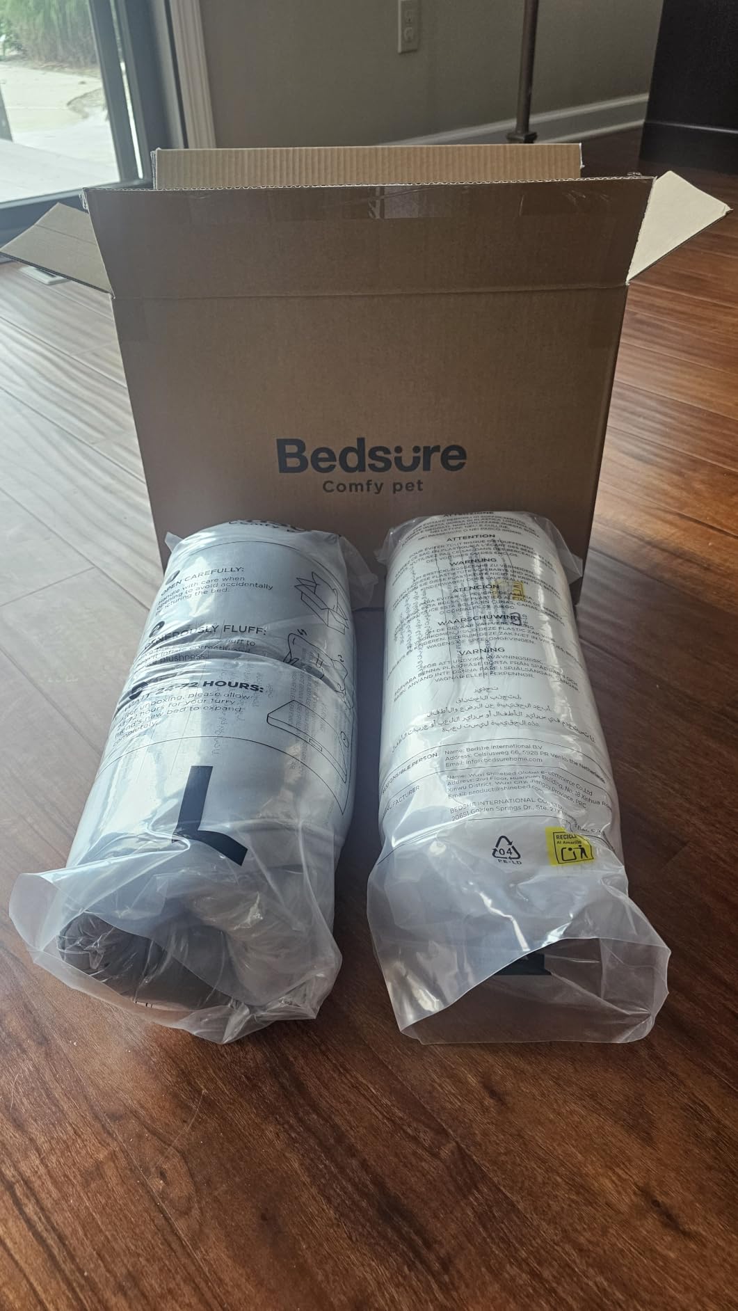 Bedsure Orthopedic XL Dog Bed Extra Large Washable Original Design customer photo 2