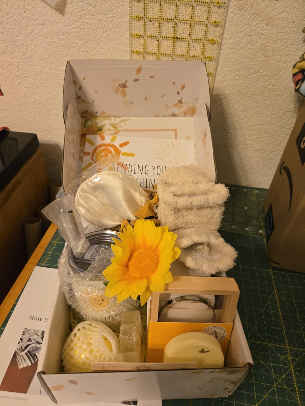 Birthday Gifts for Women, Unique Relaxing Spa Baskets for Self Care, Get Well Soon, Christmas Presents for Best Friends, Bestie, Sister, Mom, Her, Female customer photo 2