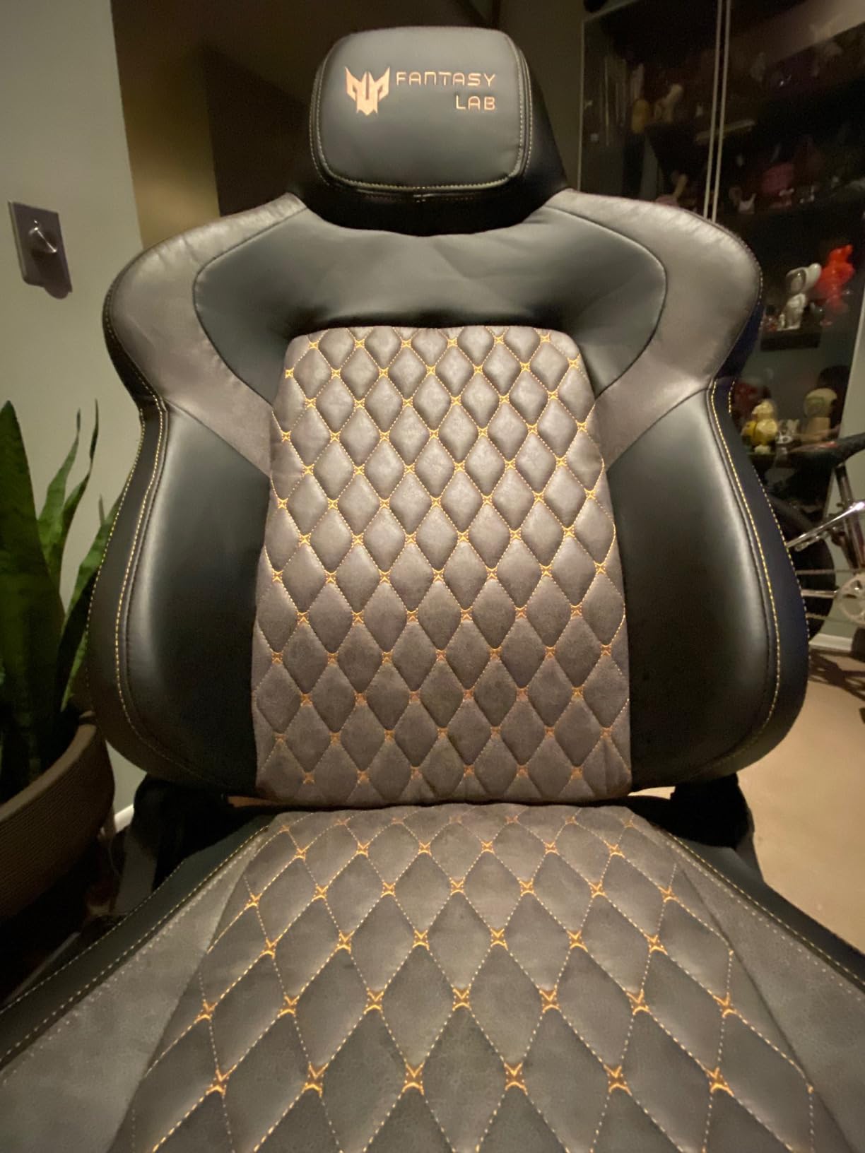Big and Tall Gaming Chair 440LBS Gaming Chair with Metal Base Memory Foam Lumbar 4D Adjustable Armrest Computer Chair for Heavy People Ergonomic High-Back Computer Chair customer photo 1