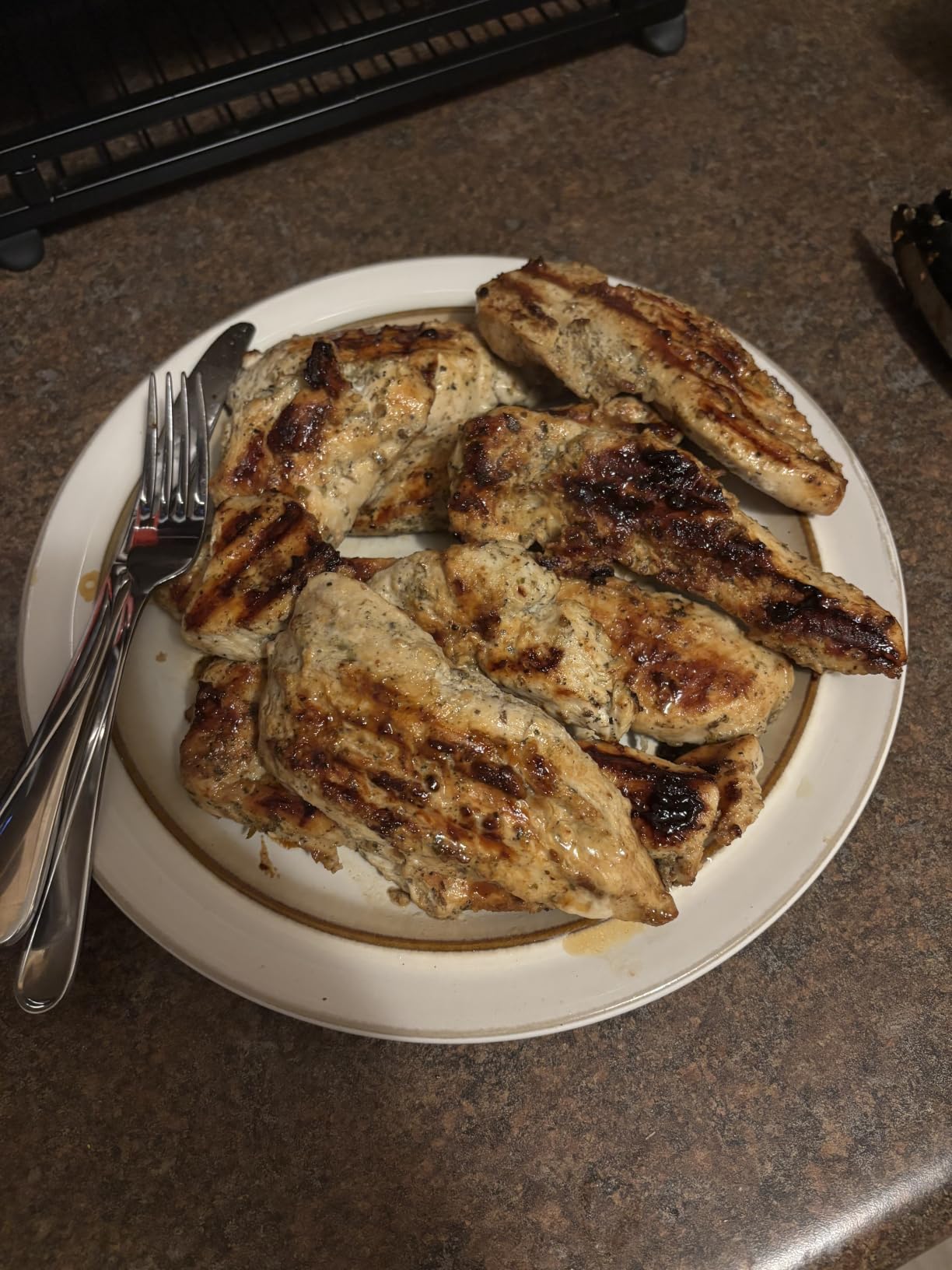 Ninja® Sizzle™ Indoor Grill & Griddle, 14'', 500°F, Grey/Silver, GR101 customer photo 2