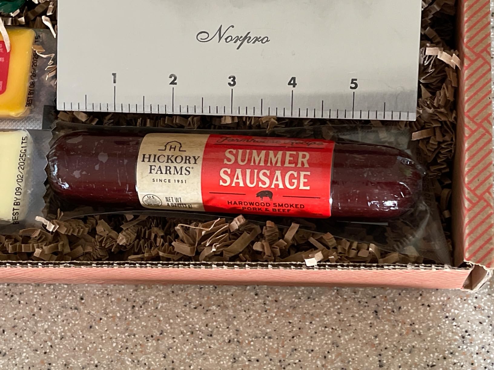 Hickory Farms Farmhouse Meat & Cheese Food Gift Basket (Small) - Box Set | Charcuterie Board Food | Summer Sausage | Father's Day | Mother's Day | Easter | Christmas | Holiday | Housewarming | Gourmet | Sympathy | Care Package customer photo 1
