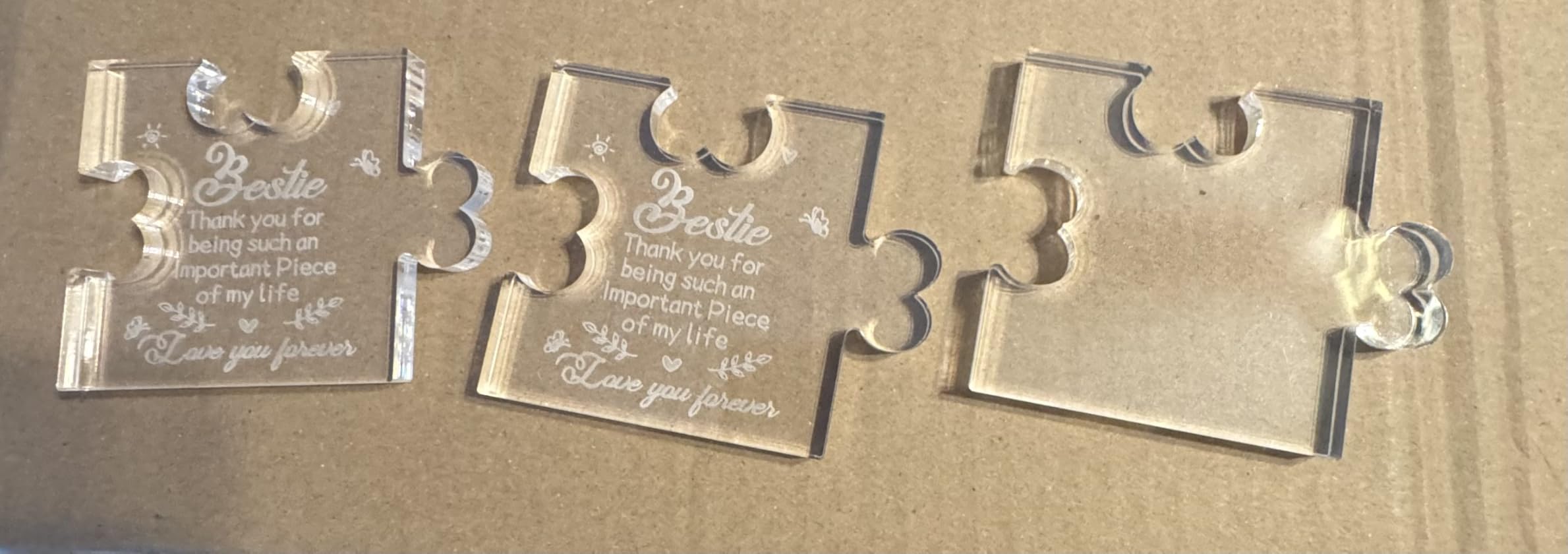 Funnli Cousin Gifts for Women Acrylic Plaque, Cousins Birthday Gifts customer photo 1