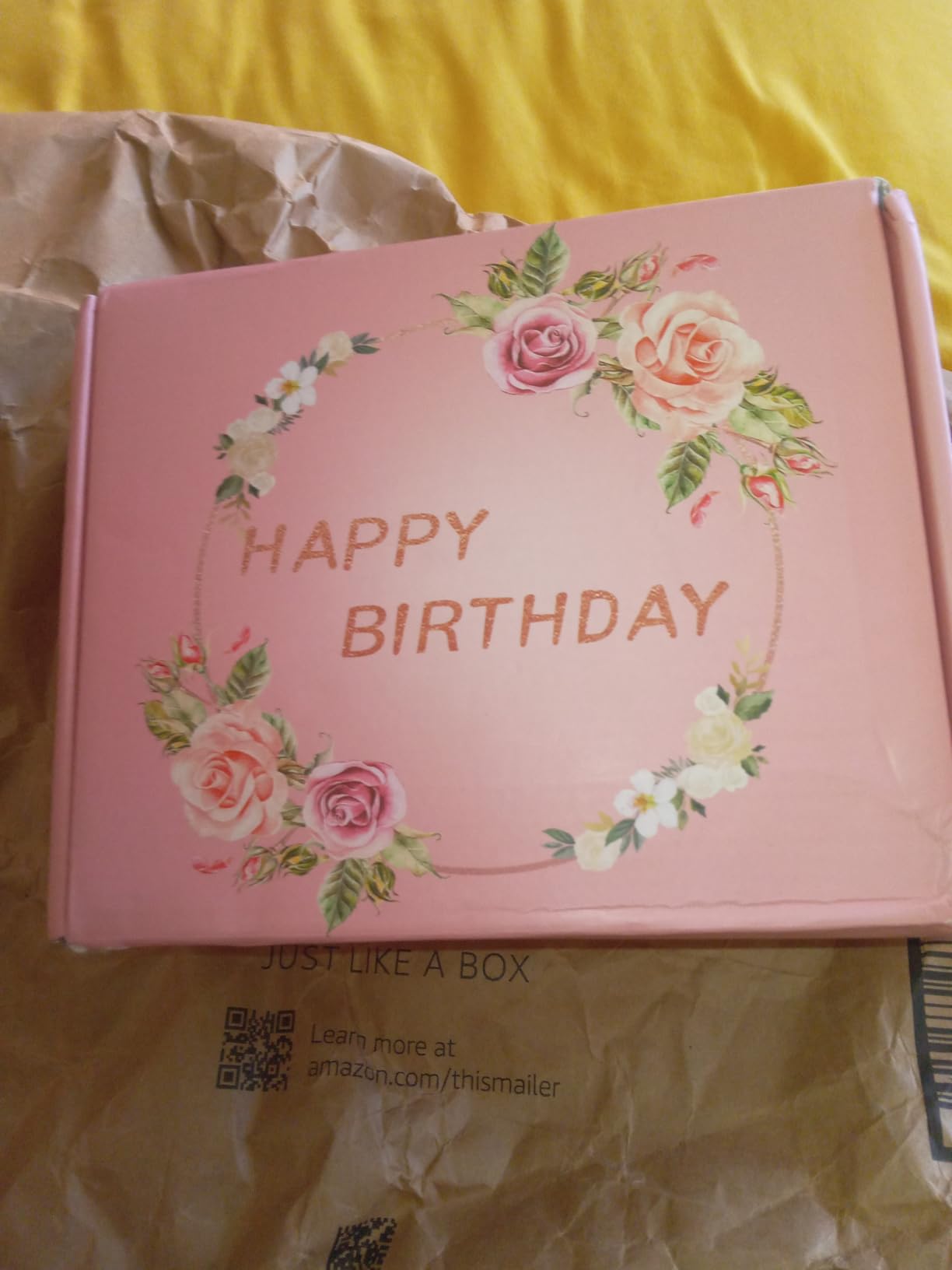 Birthday Gifts for Women Happy Birthday Gift Baskets for Women Unique Not A Day Over Fabulous Mug Gift ideas Pink Gifts Box Set Presents for Her Friends Mom Sister Wife Coworkers Daughter Aunt Mom customer photo 2